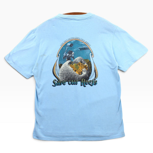 70s save our reefs john pennekamp state park tee small
