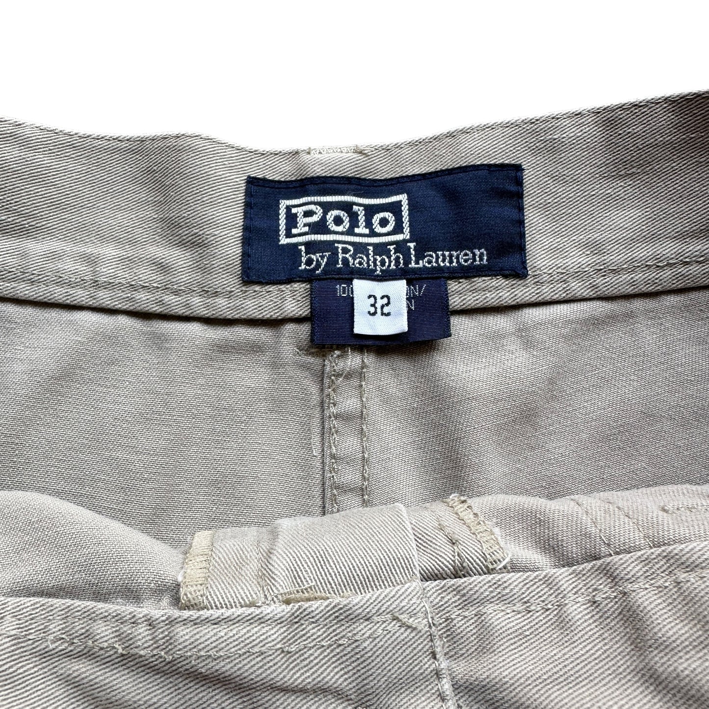 80s Polo military khaki short sz30