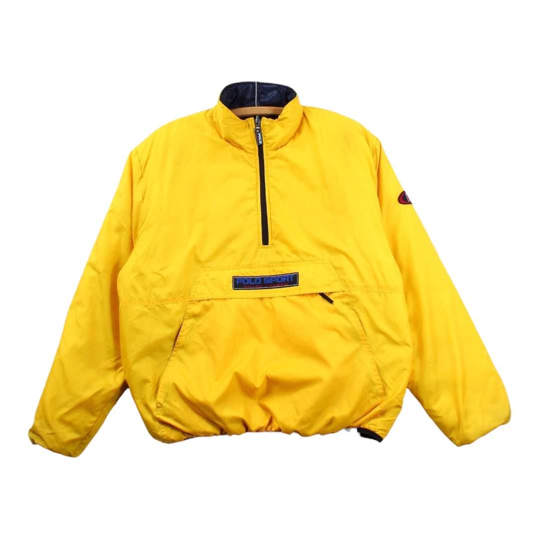 90s Polosport reversible pullover medium