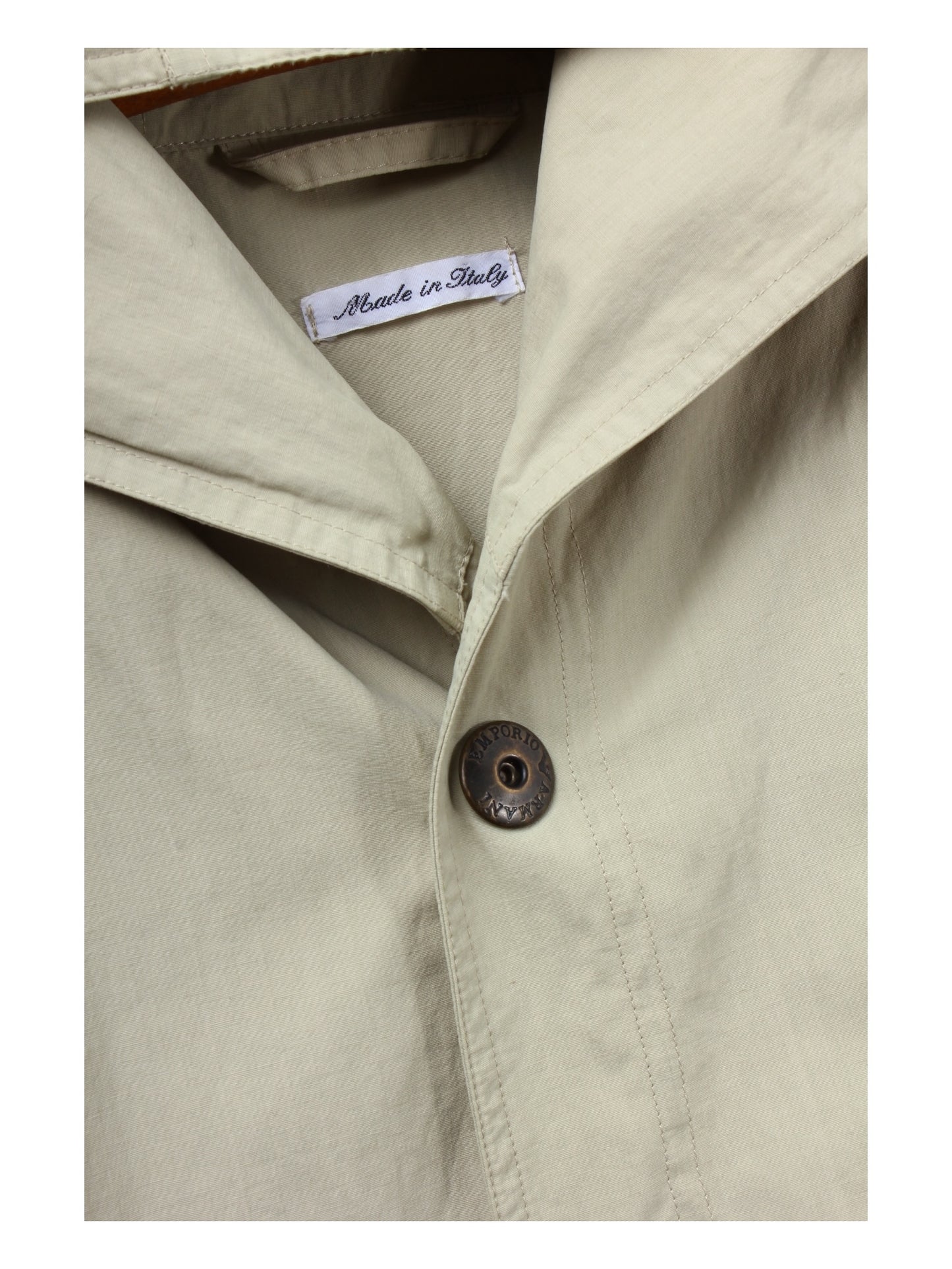 Emporio Armani cotton blend parka Made in italy🇮🇹 L/XL