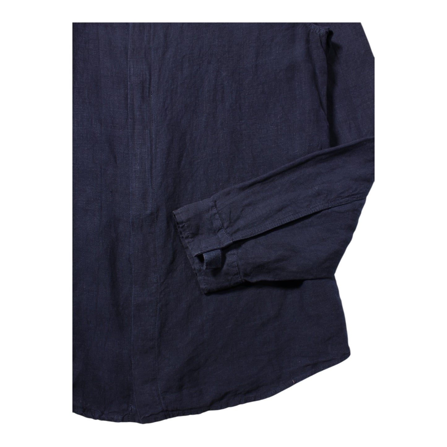 Emporio Armani linen velcro shirt medium