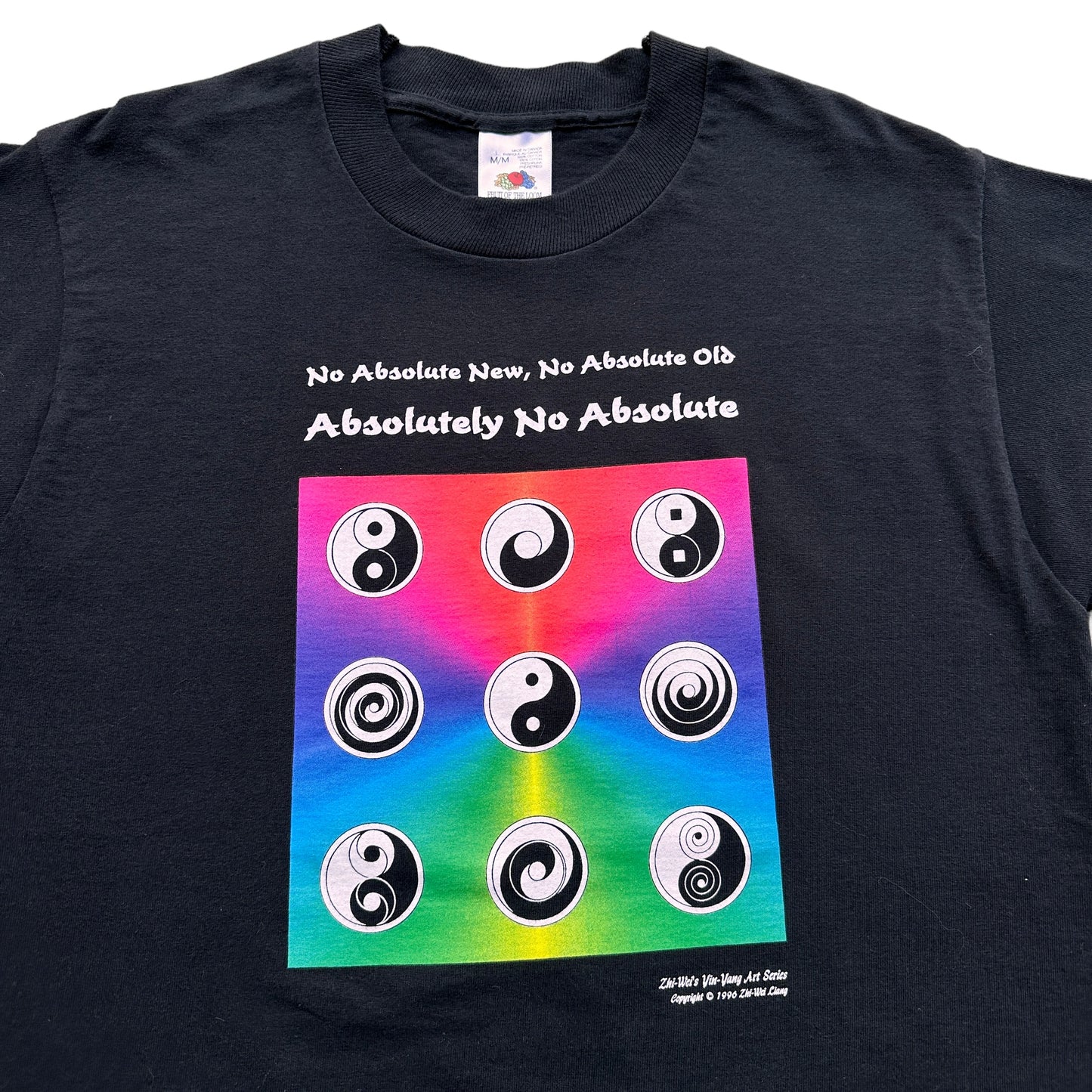 90s Ying yang absolute tee medium