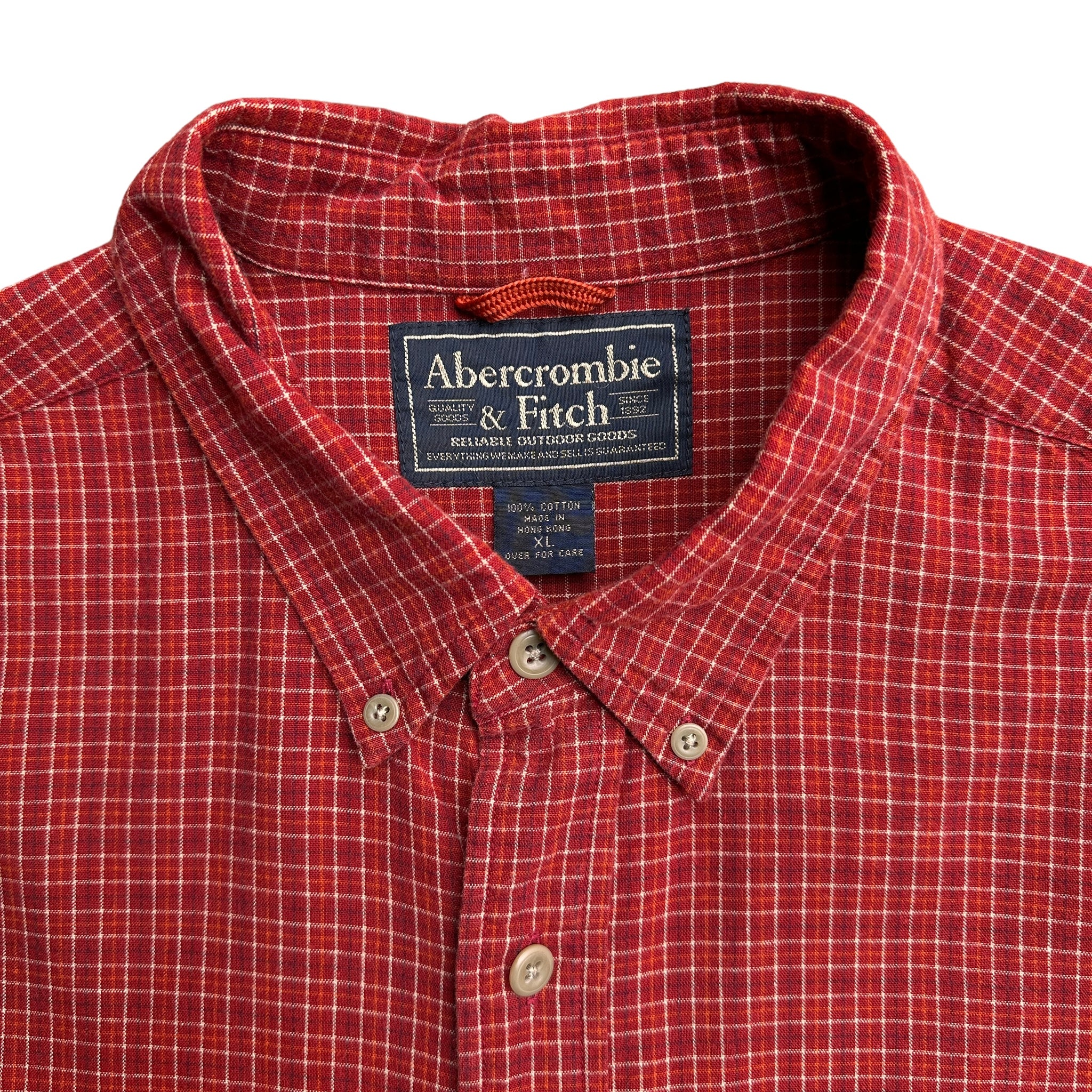 Y2K Abercrombie button down shirt XL