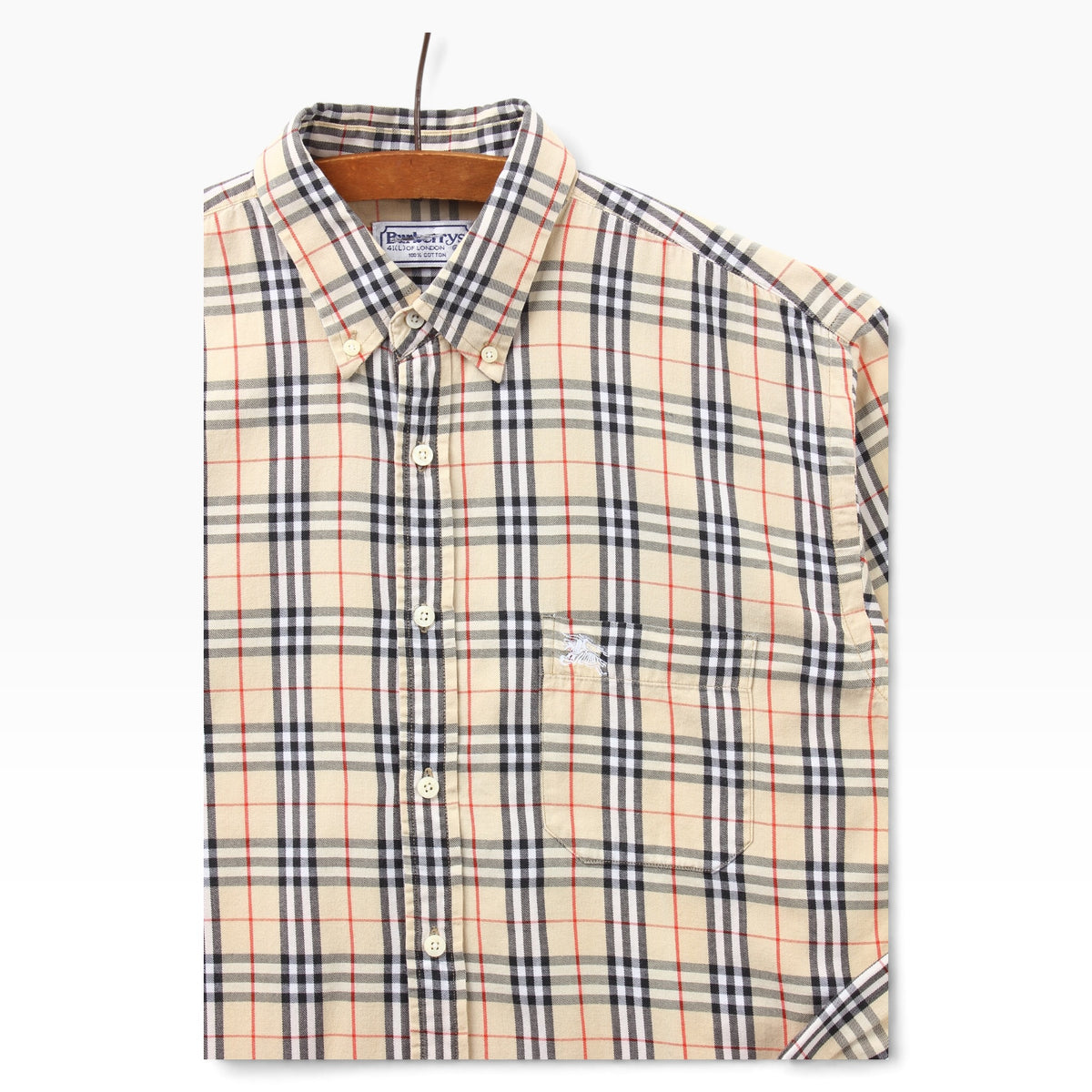Burberry button up Medium