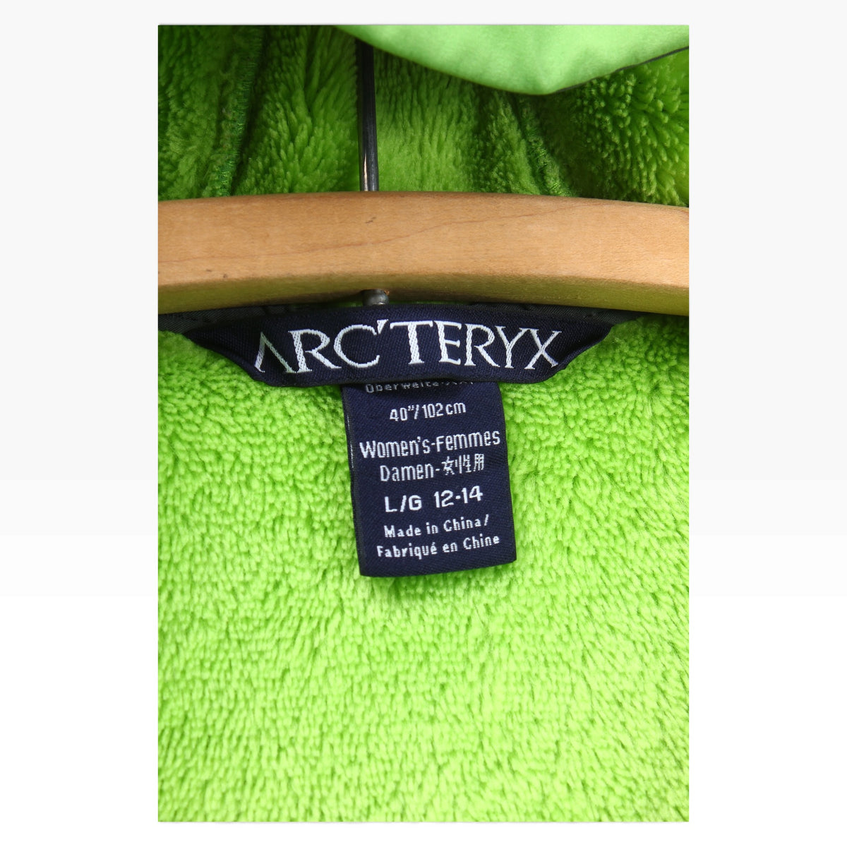2000s Arc’teryx fleece jacket women’s large