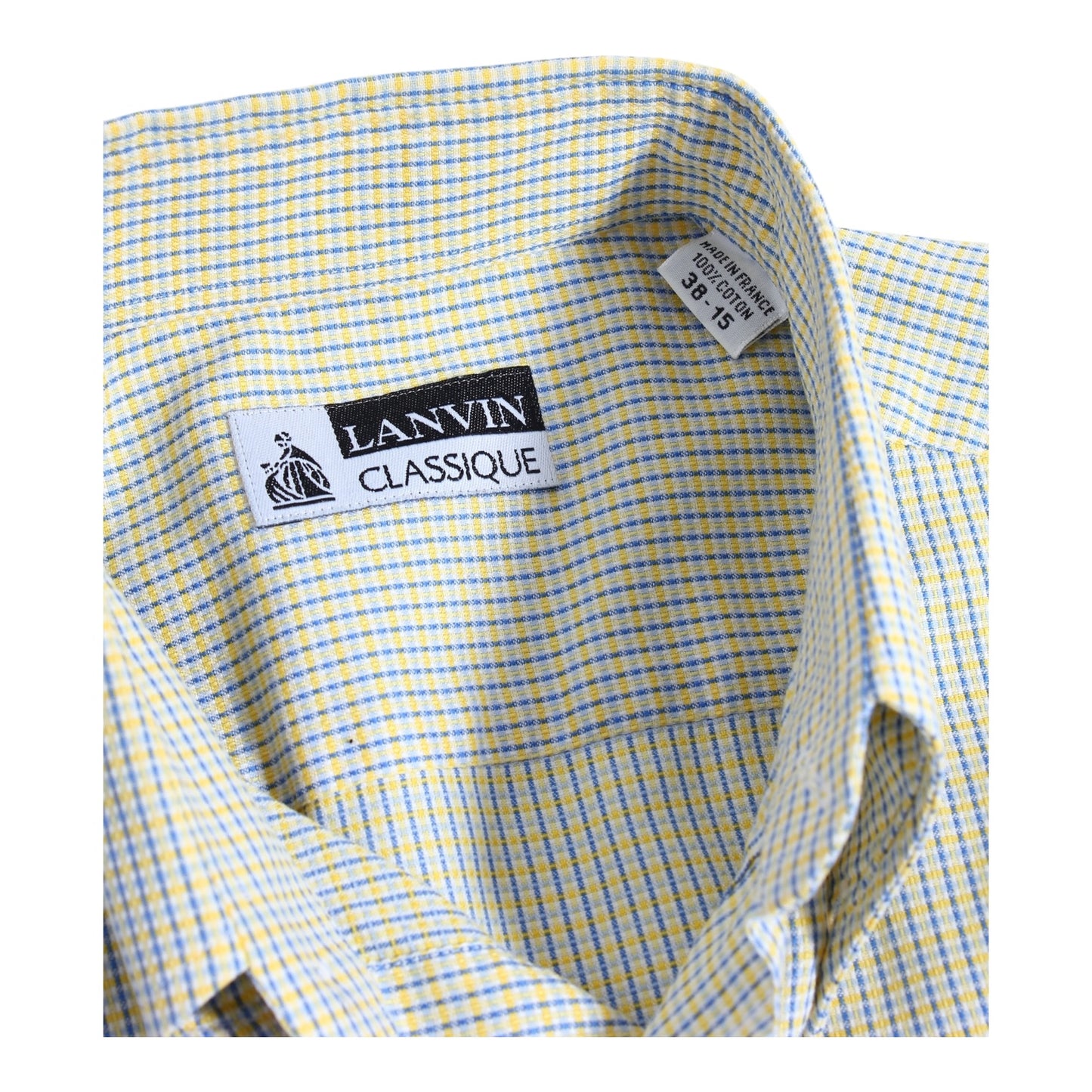 90s Lanvin short sleeve button up medium