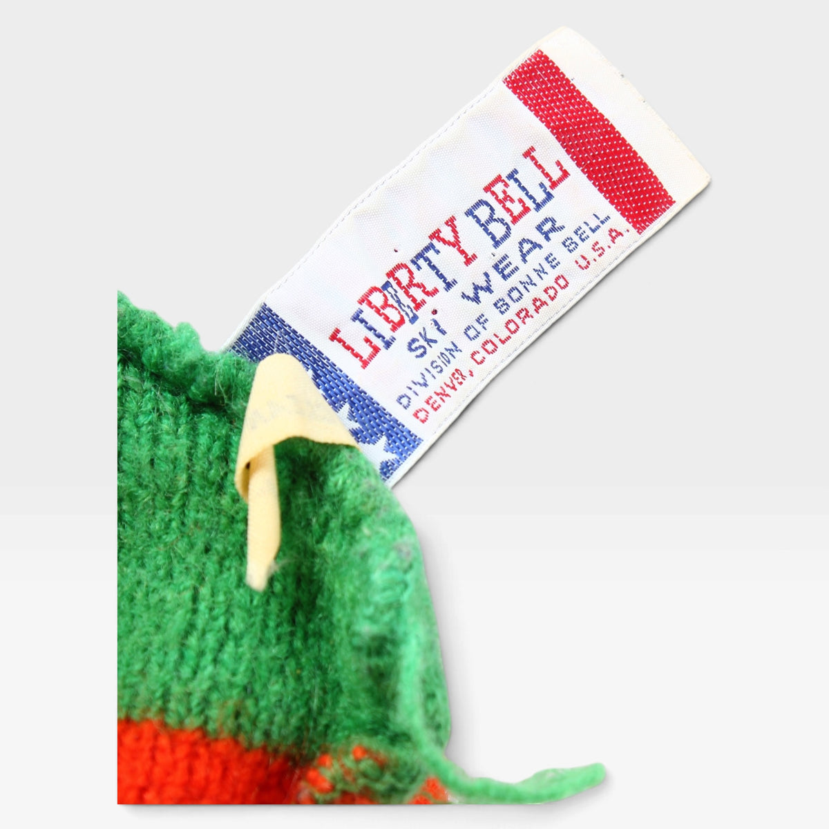 70s Liberty bell skiwear wool hat