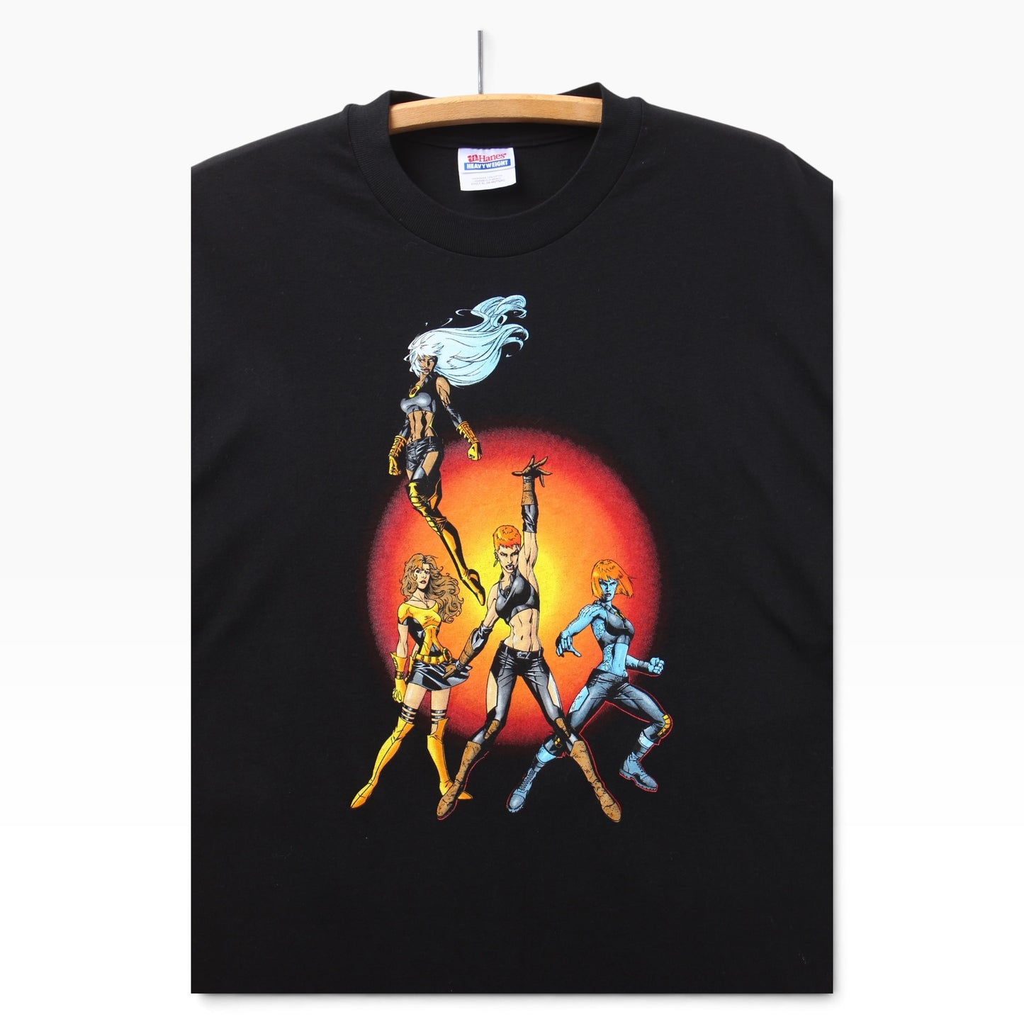 X women graphitti comics tee large