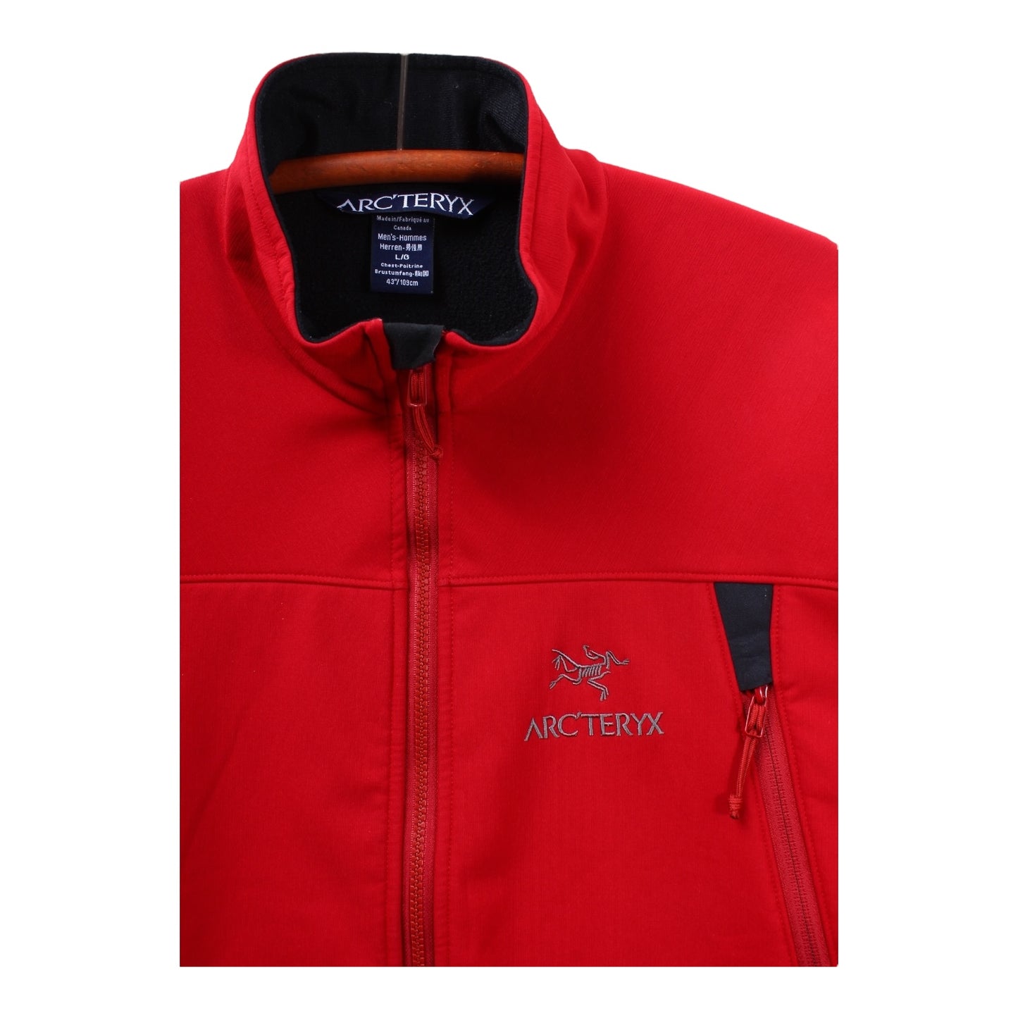 Early 2000s Arc’teryx softshell midlayer Made in canada🇨🇦 large