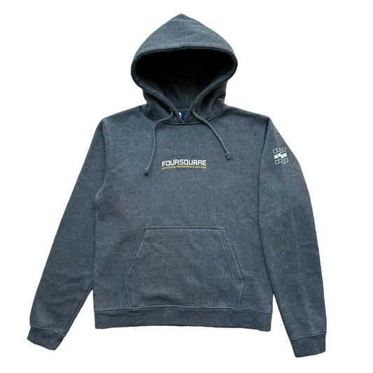 2000s Foursquare hoodie Small fit