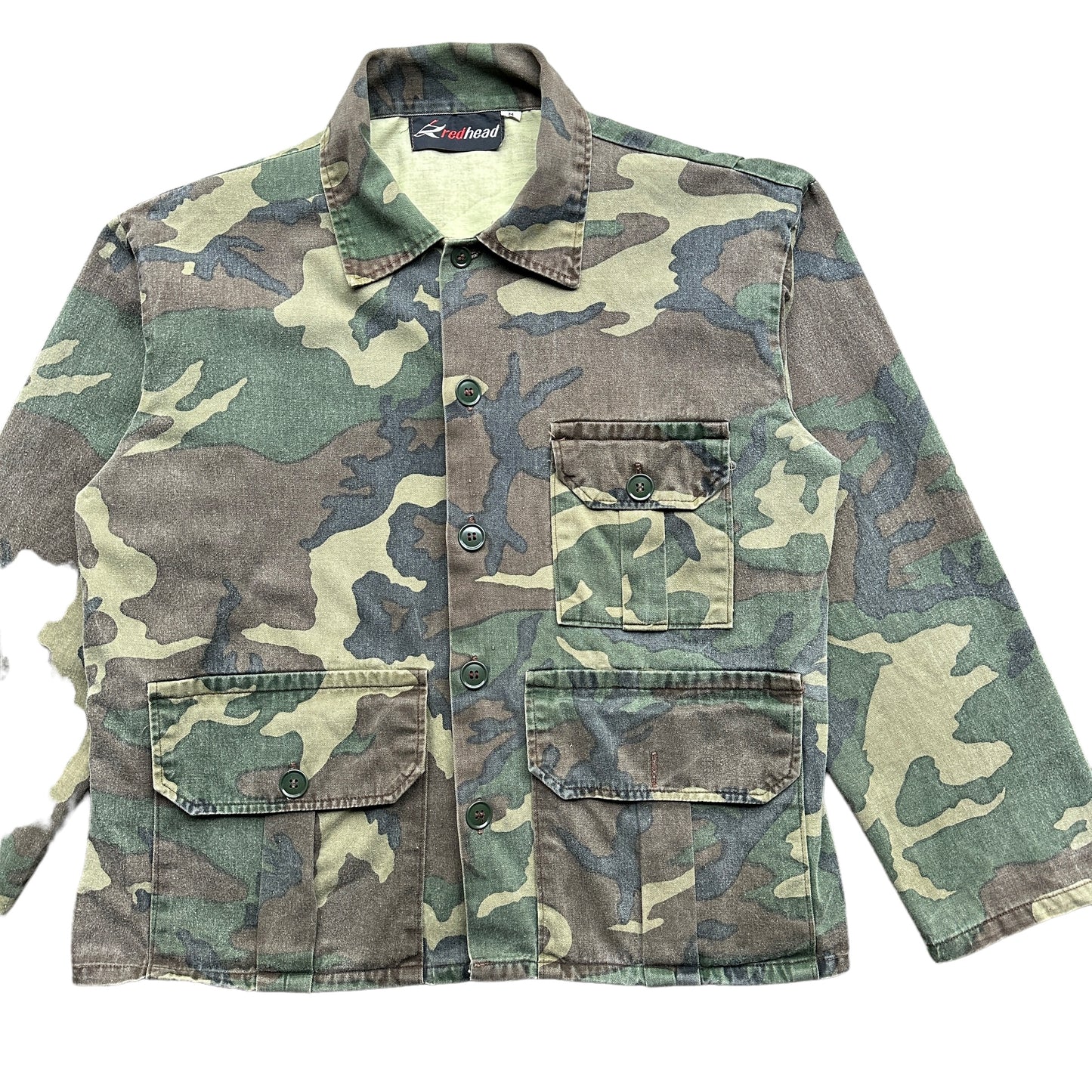 Camo wading jacket medium