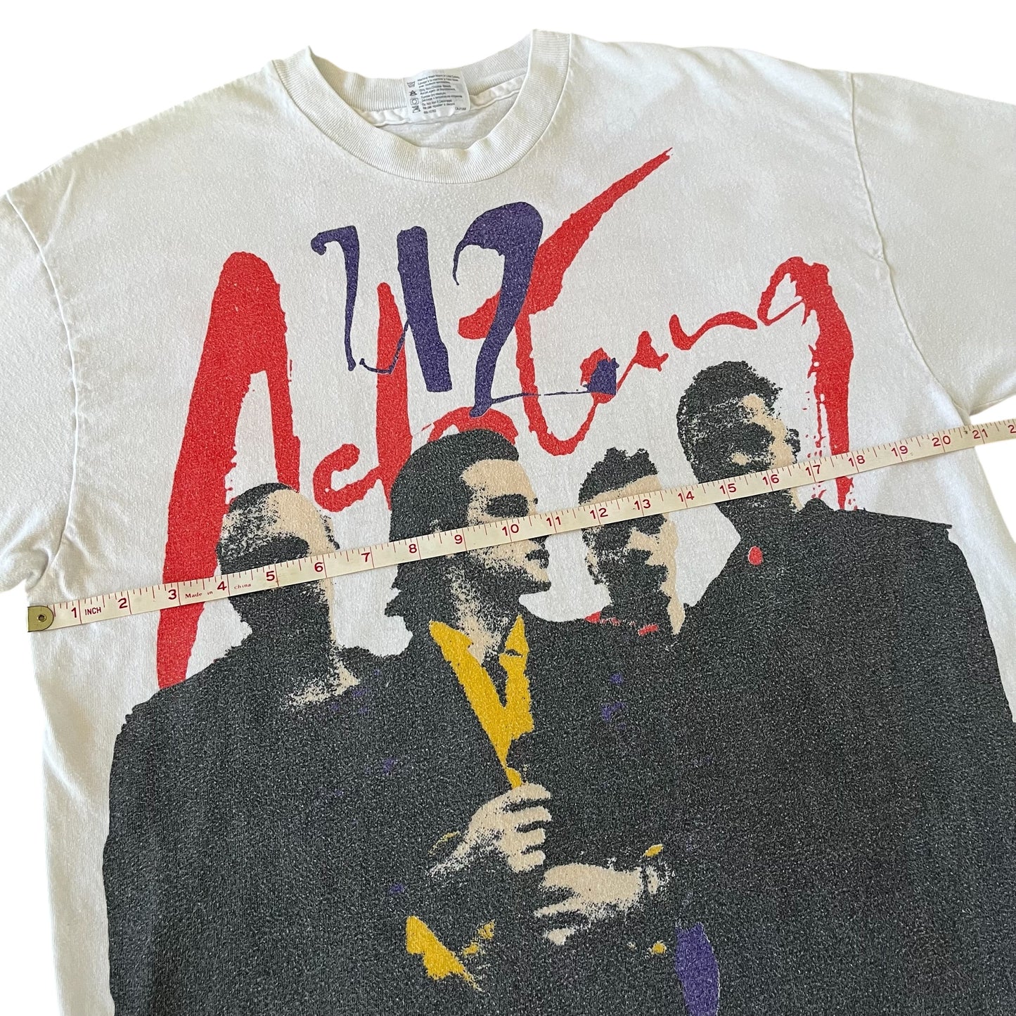 1991 u2 tee large