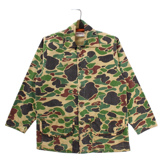 80s Duck camo shirt jacket Small