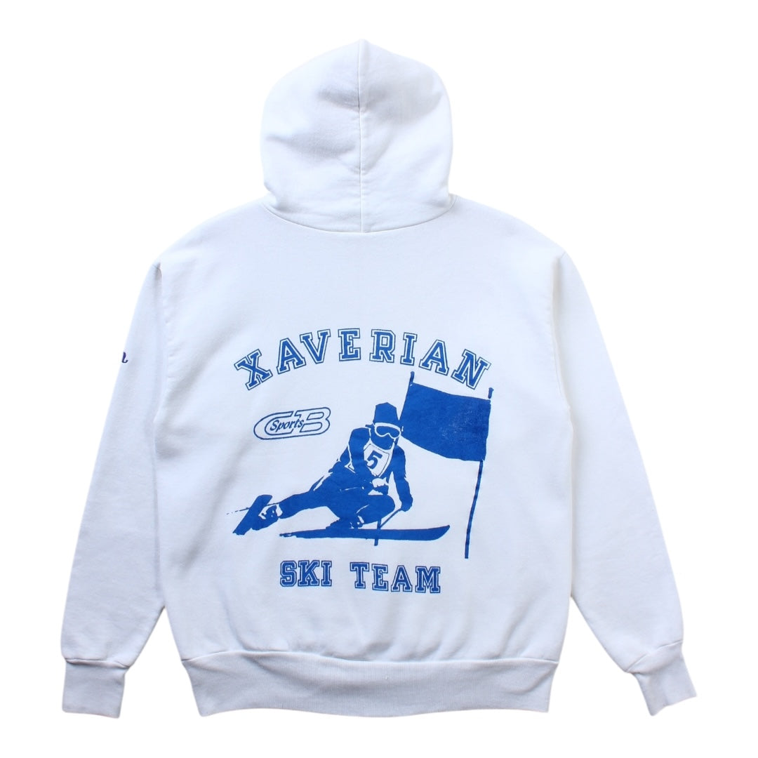 80s Xaverian ski team hoodie large