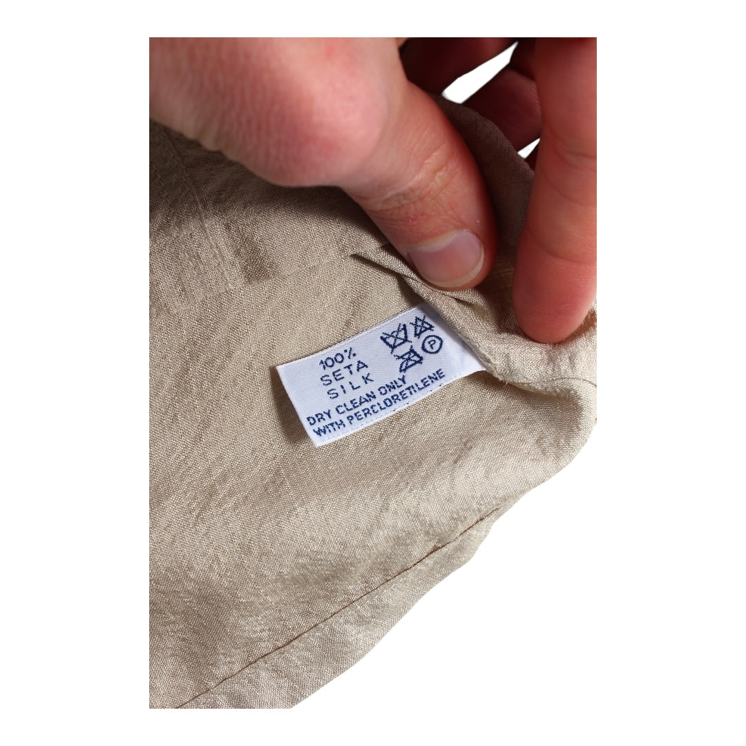 80s Prada silk top sz40