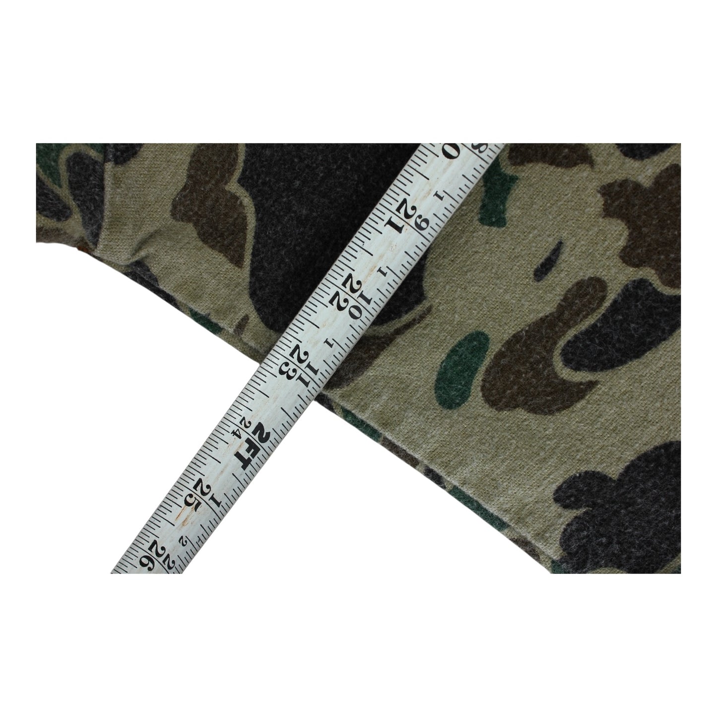 80s Camo chamois shirt large