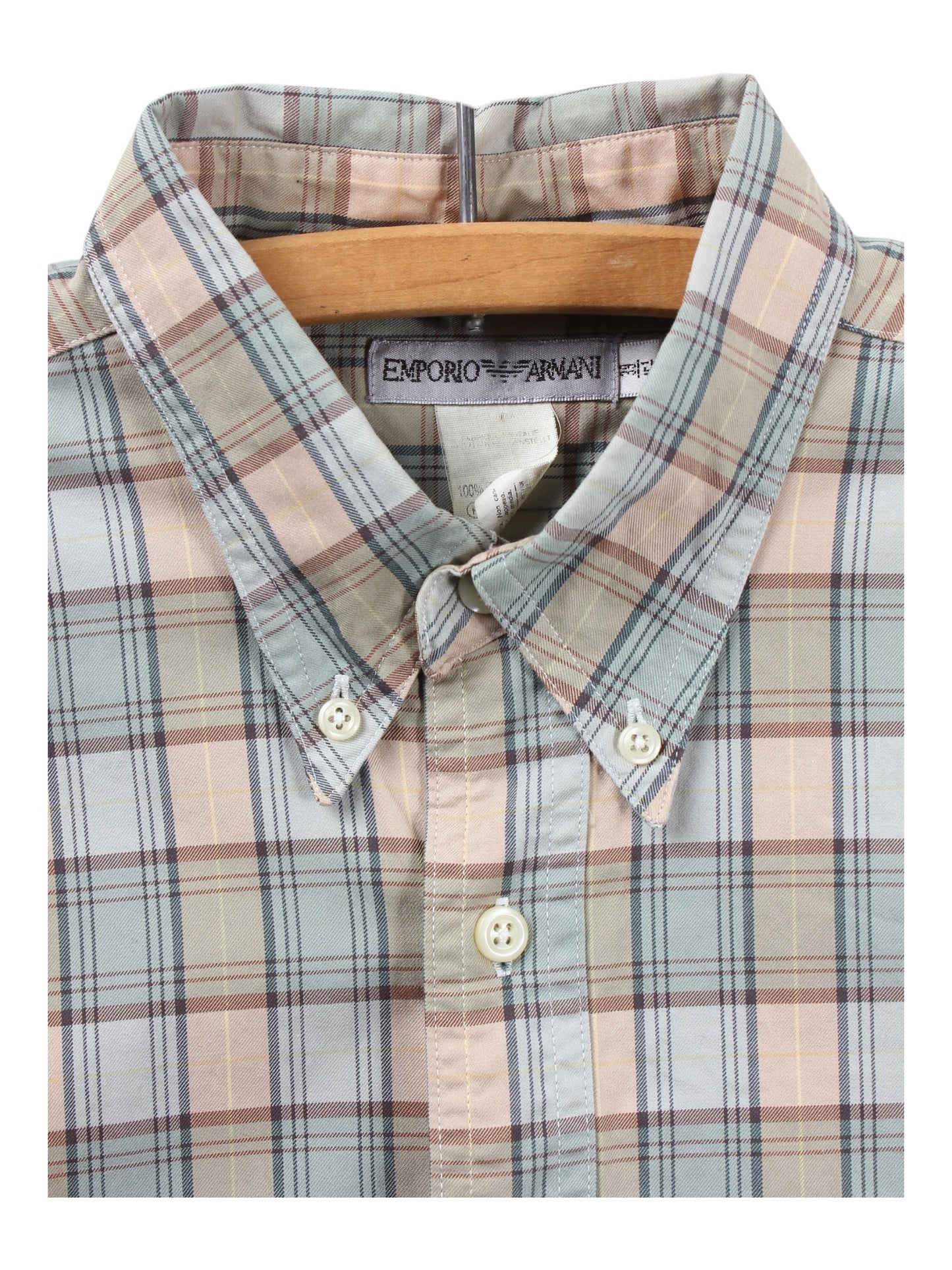 Emporio Armani cotton button up medium Made in italy🇮🇹