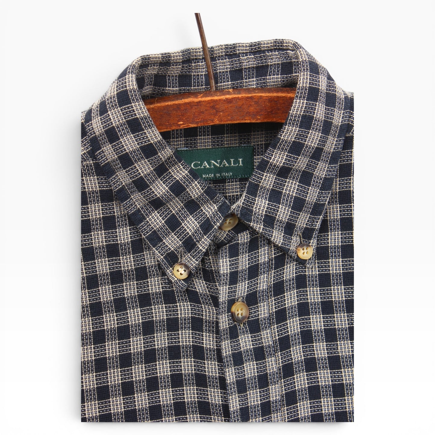Canali light cotton shirt medium