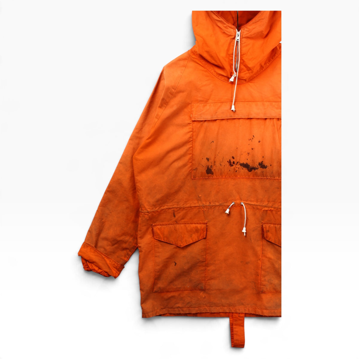 70s Stormpruf makers blacks greenock anorak smock Large