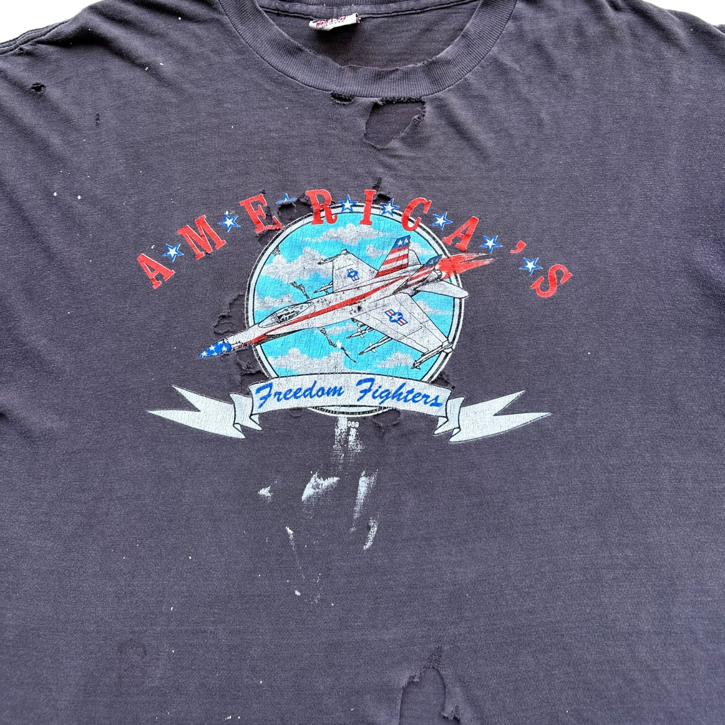 80s americas freedom fighters tee medium