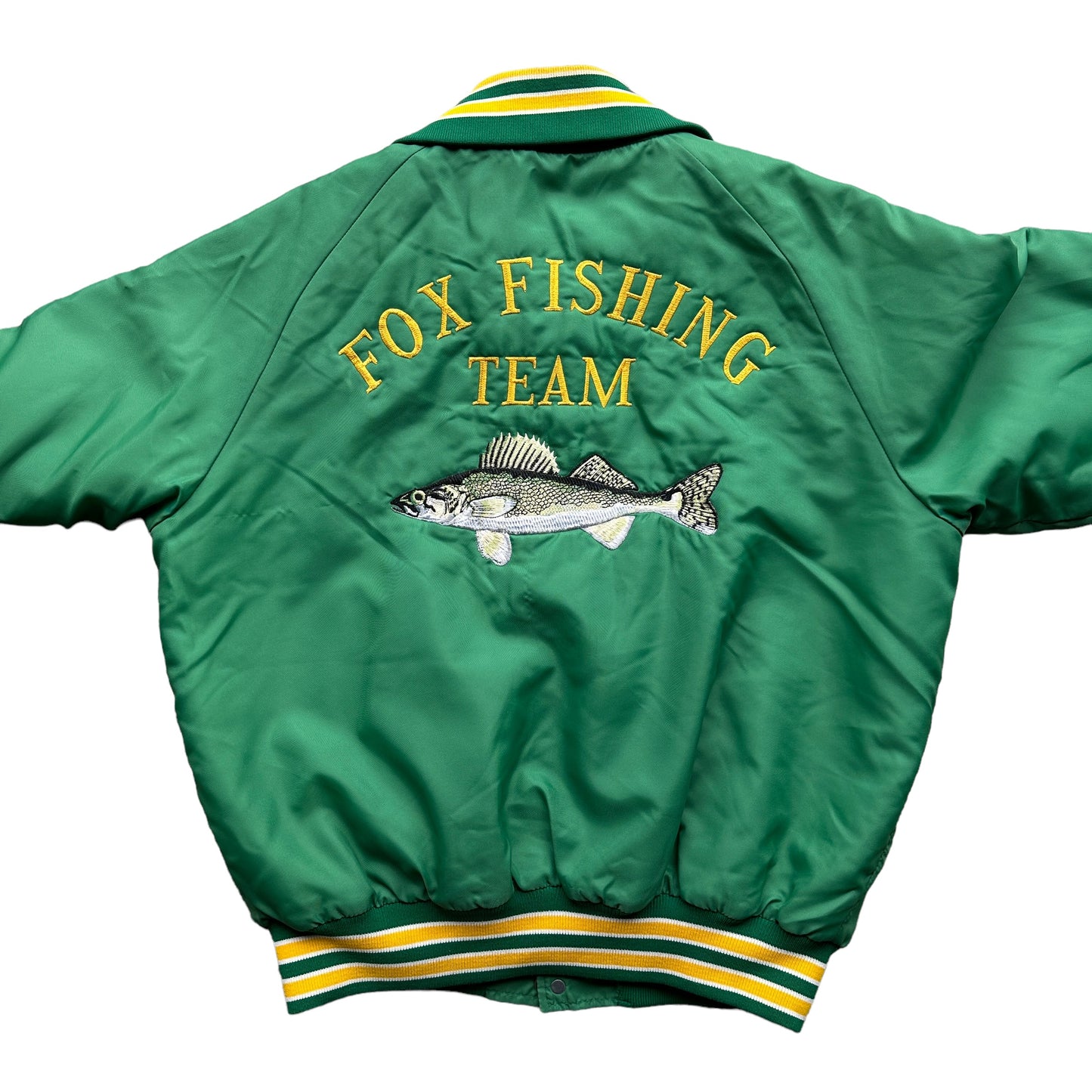 80s Fox fishing team jacket Large