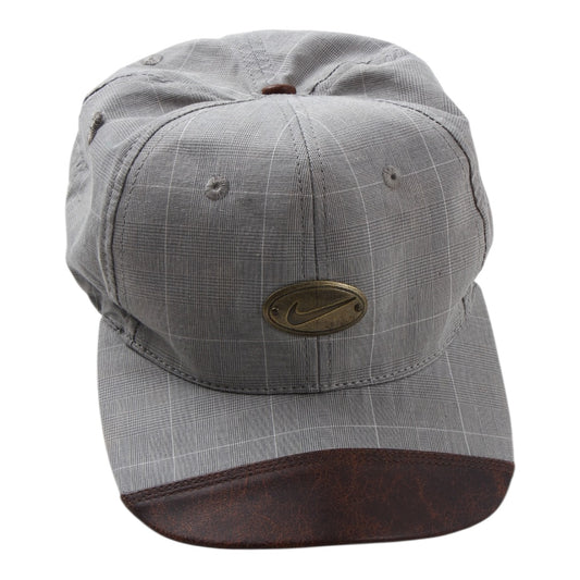 90s Nike leather tip hat