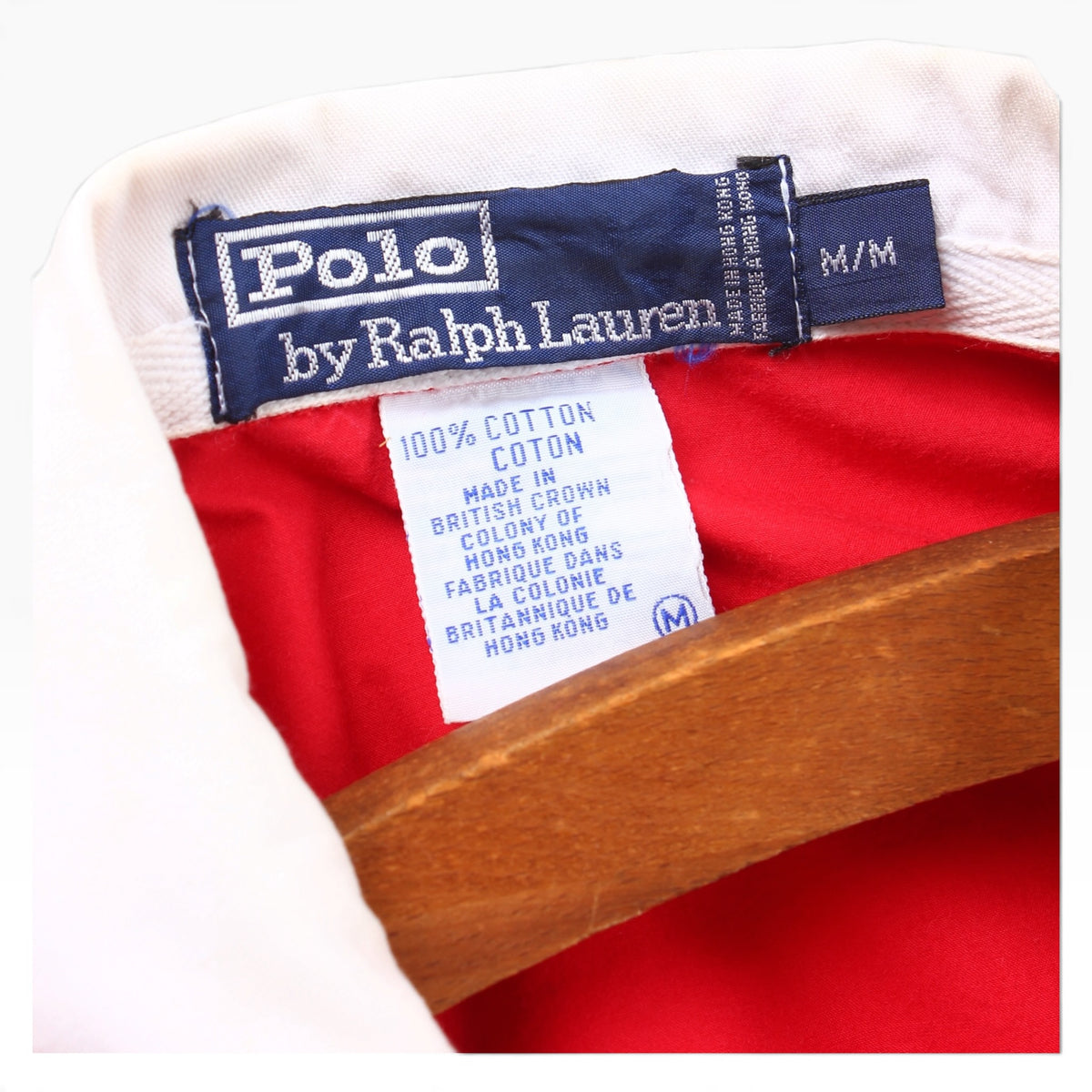 90s Polo Ralph Lauren cookie rugby wind shirt medium