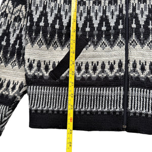 60s Jantzen wool zip sweater Small