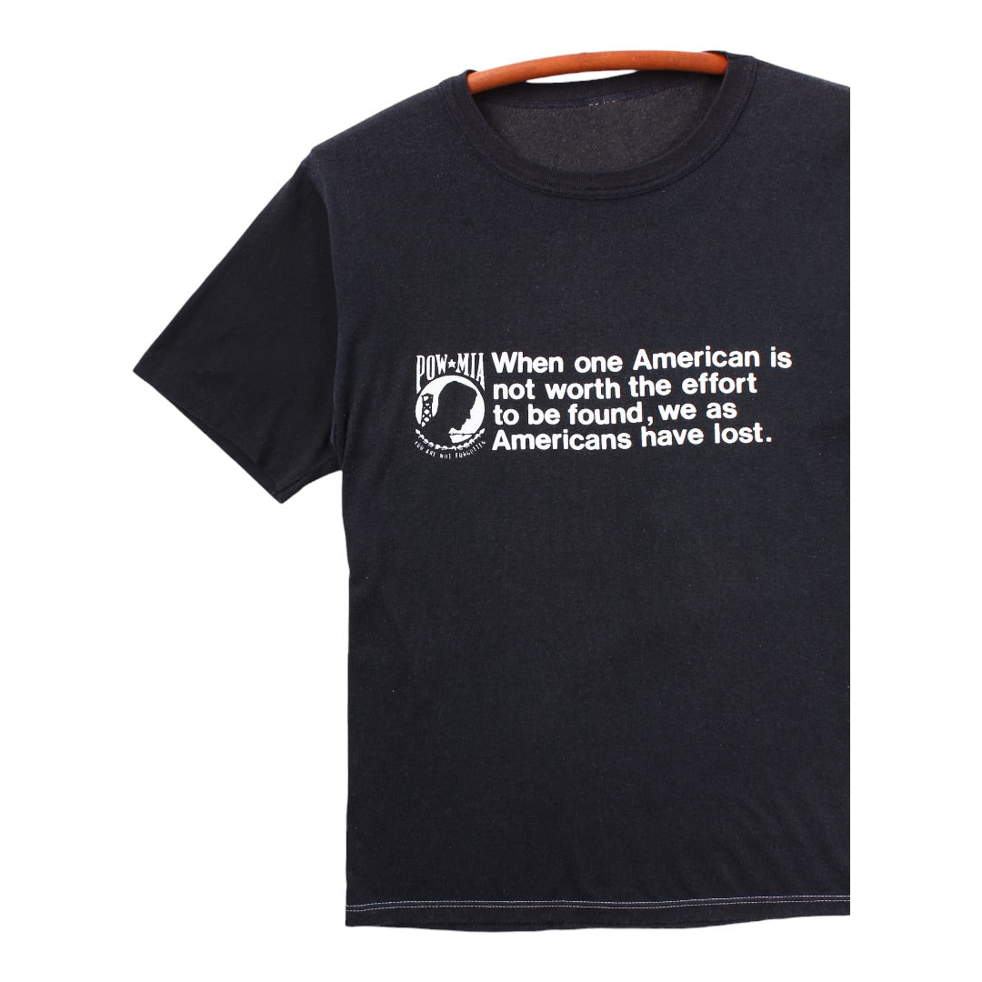 70s POW MIA tee Small