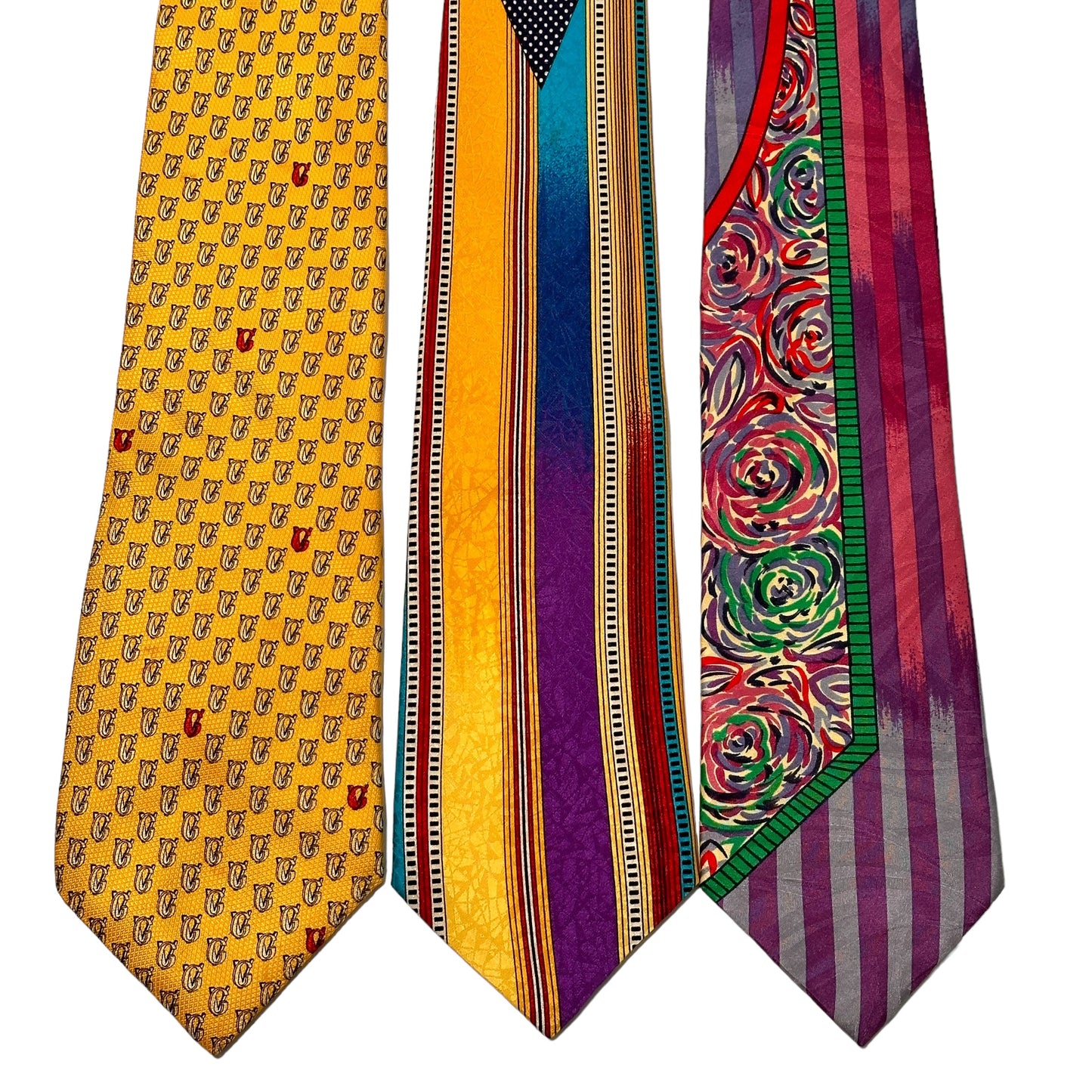 90s Versace ties