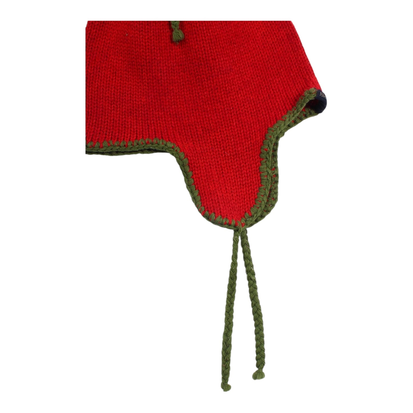 90s Abercrombie lambswool ear flap beanie