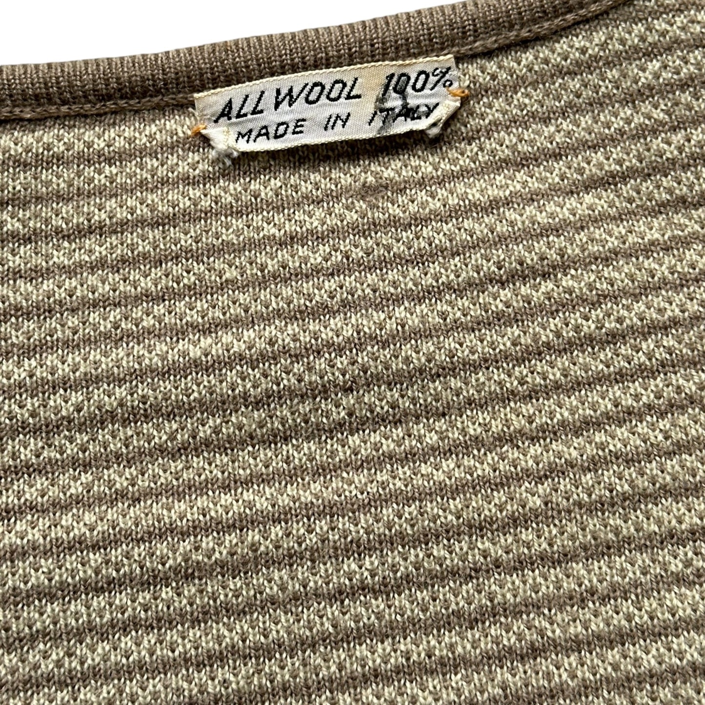 60s Made in italy🇮🇹 all wool cardigan large