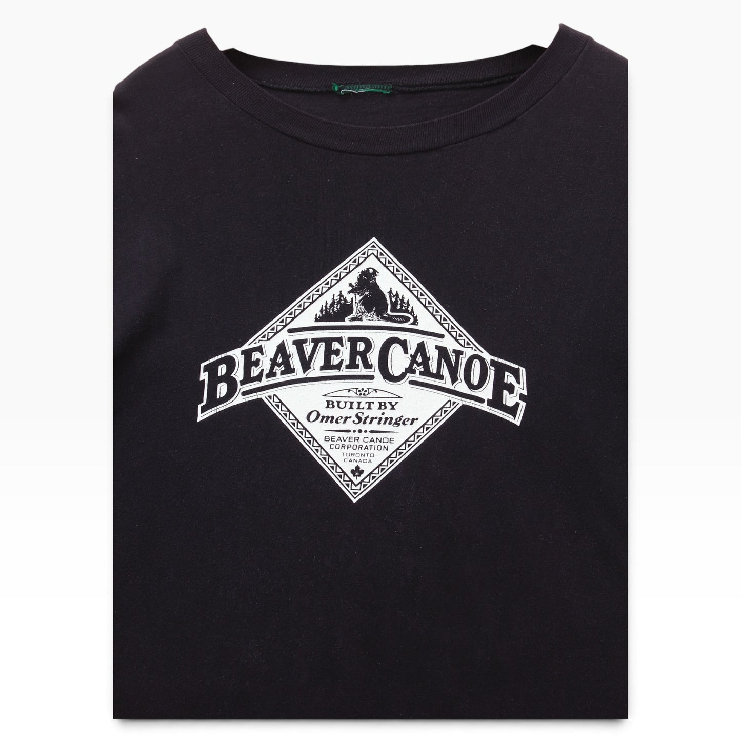 90s Beaver canoe omer stringer tee XL