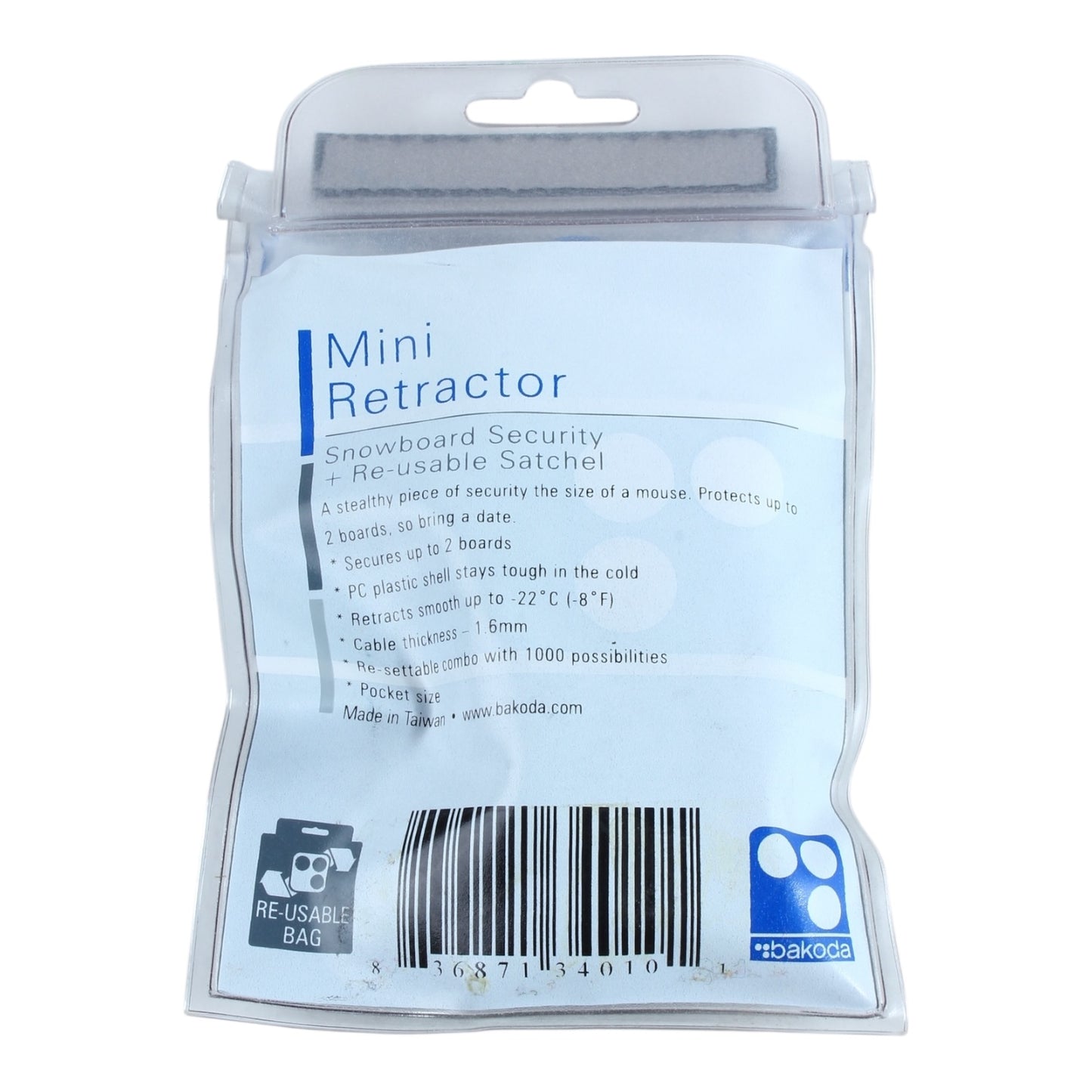 Bakoda snowboard lock and dry bag🍃🍁