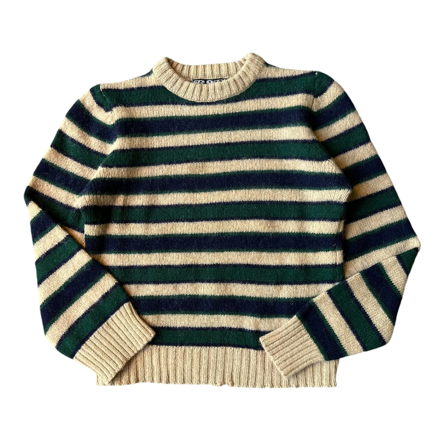 80s Striped wool sweater Xs/Small