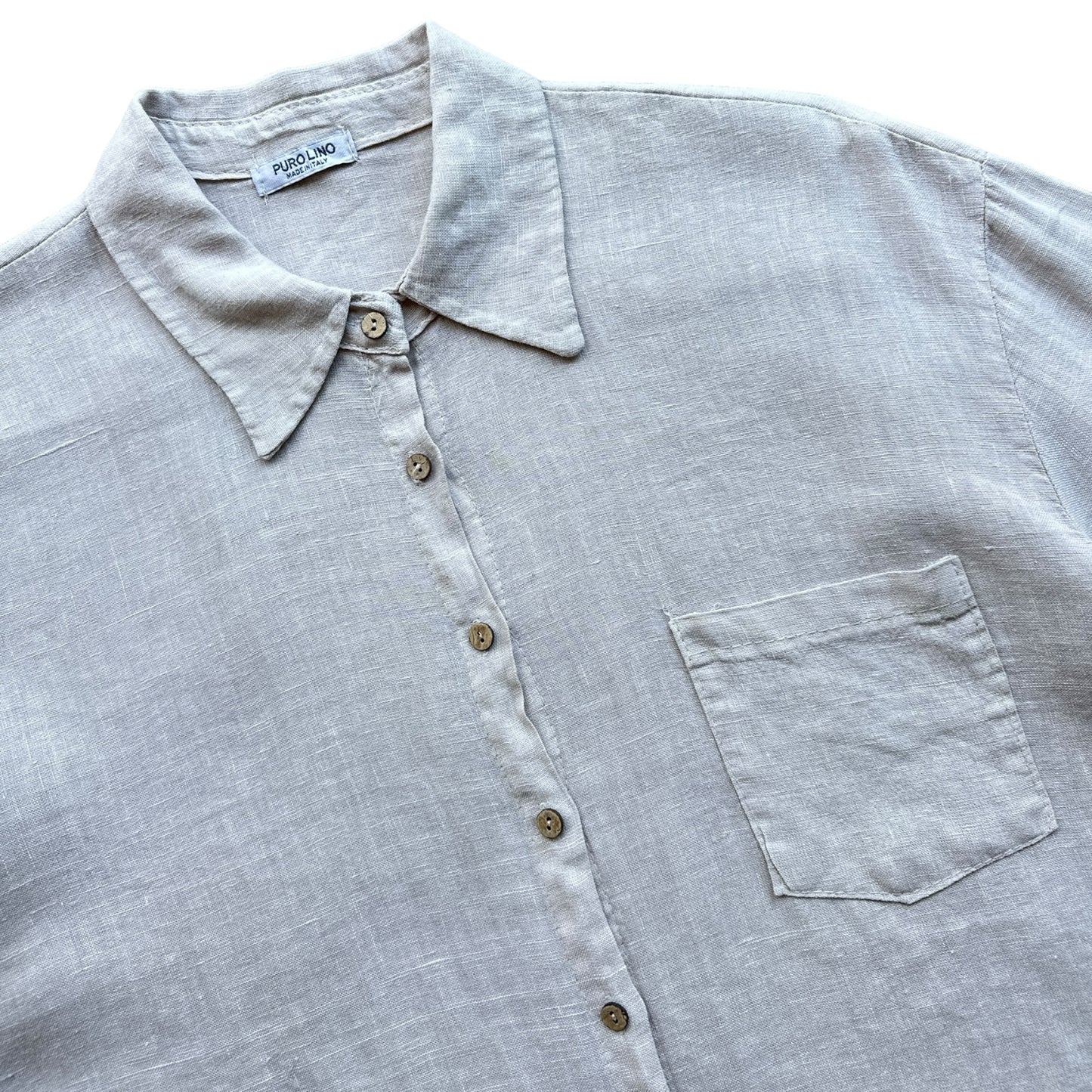 Made in italy🇮🇹 Linen shirt XL