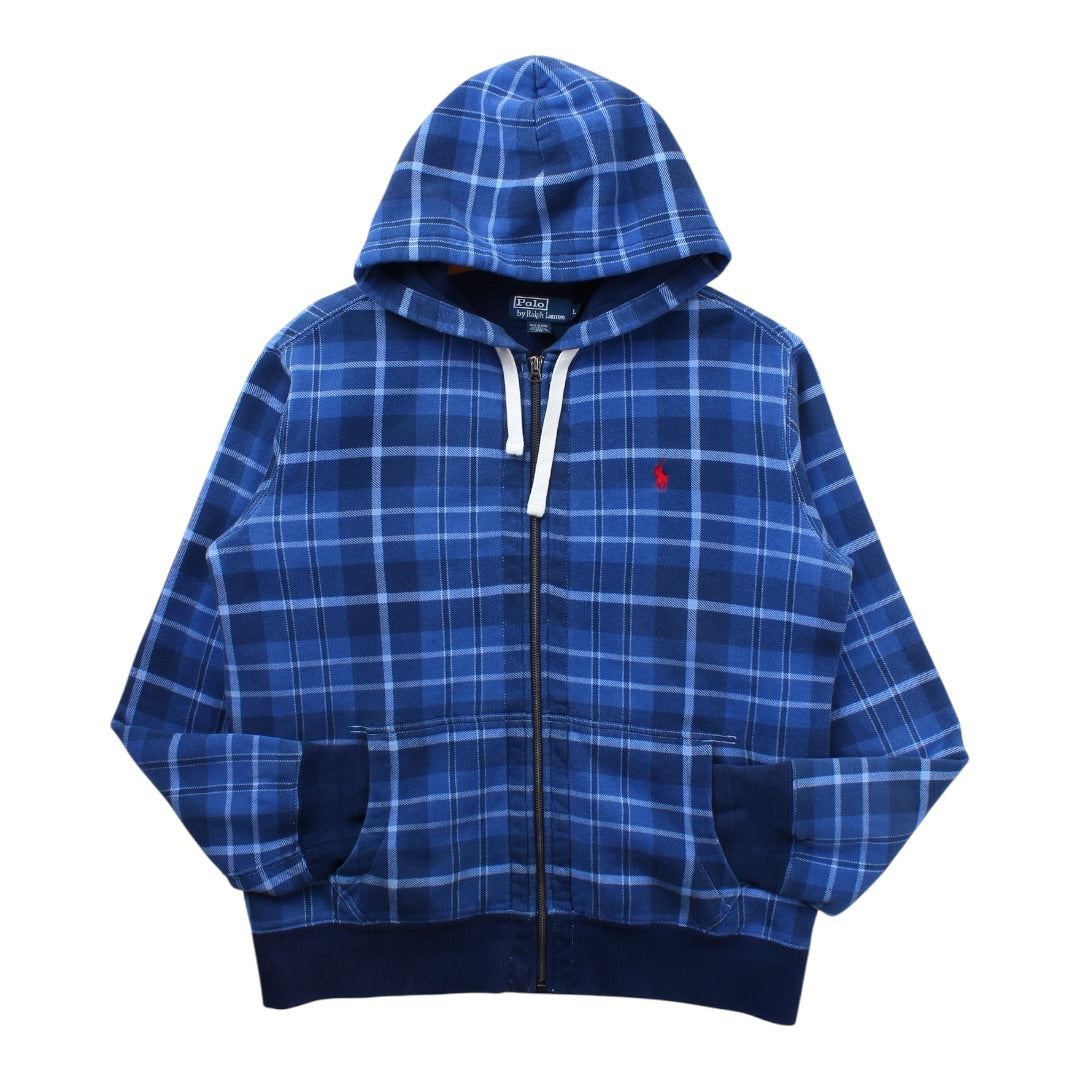 Polo Ralph Lauren thermal lined zip hoodie large