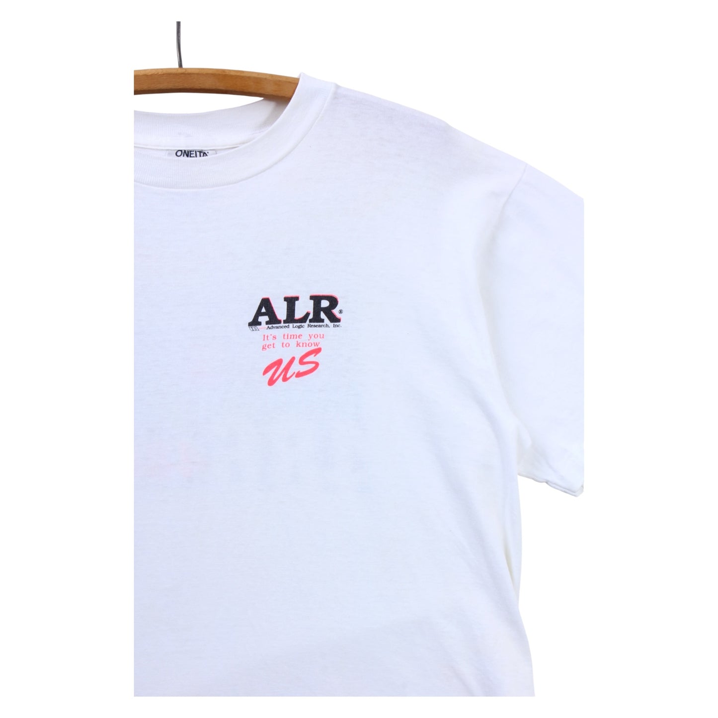 90s advanced logic research tee large