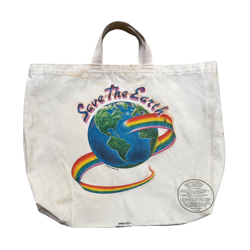 Save the earth tote