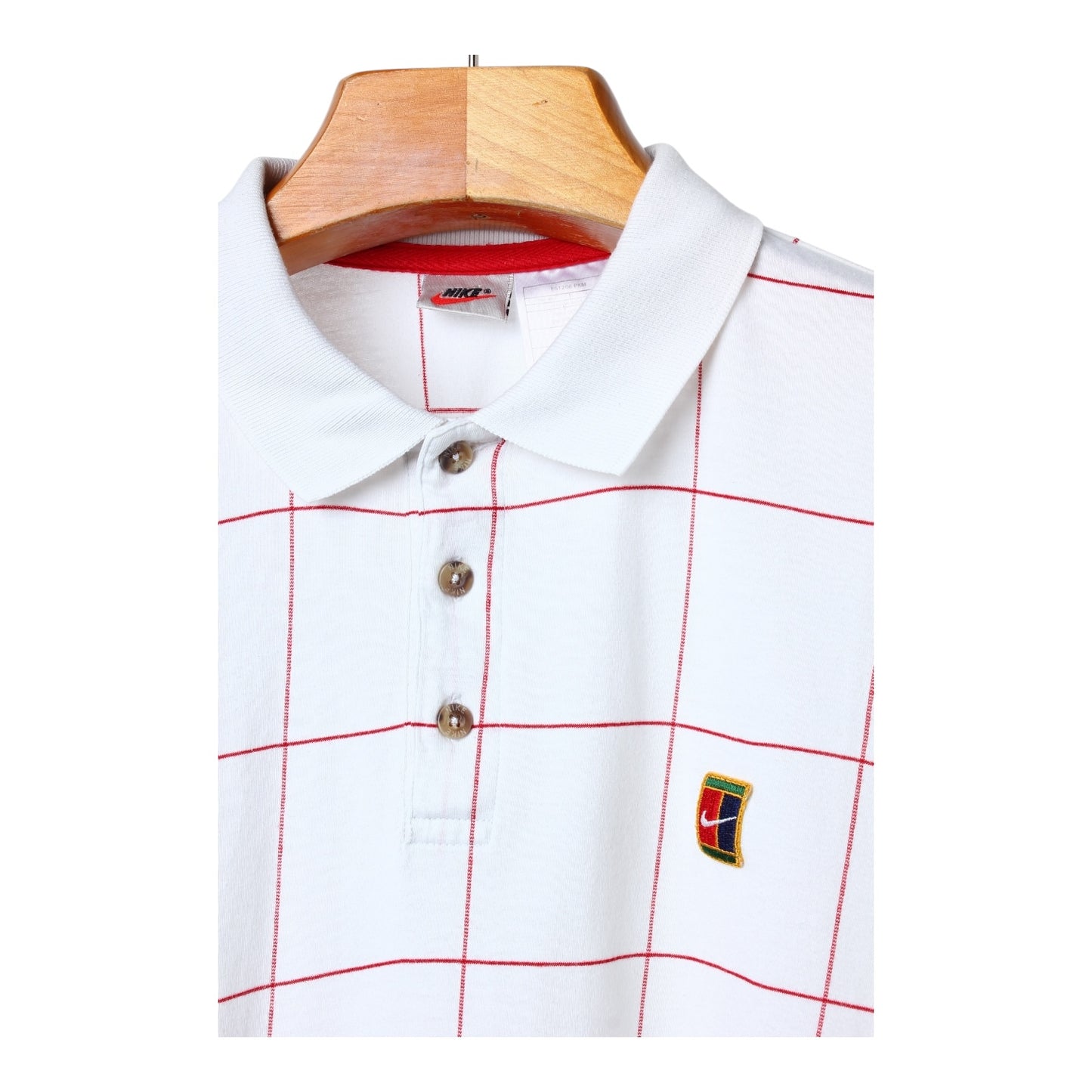 90s Nike tennis court polo large