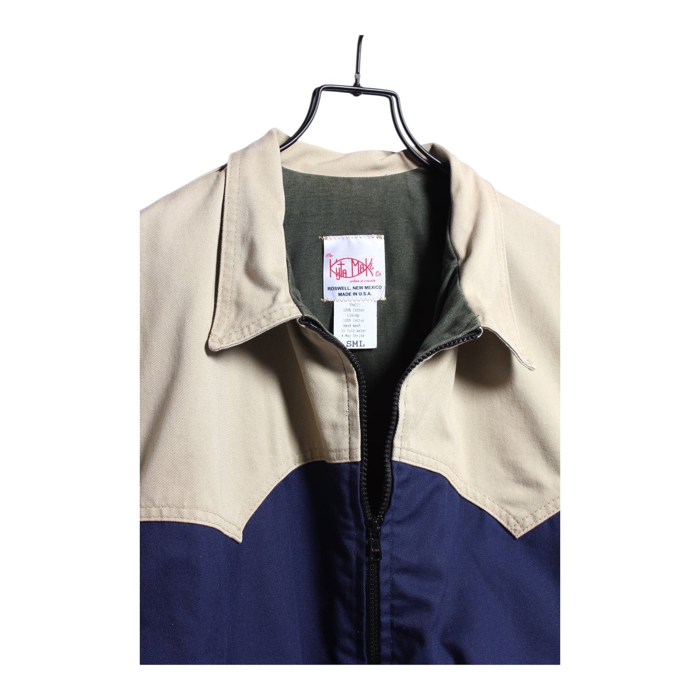 80s Kyta make cotton western jacket small