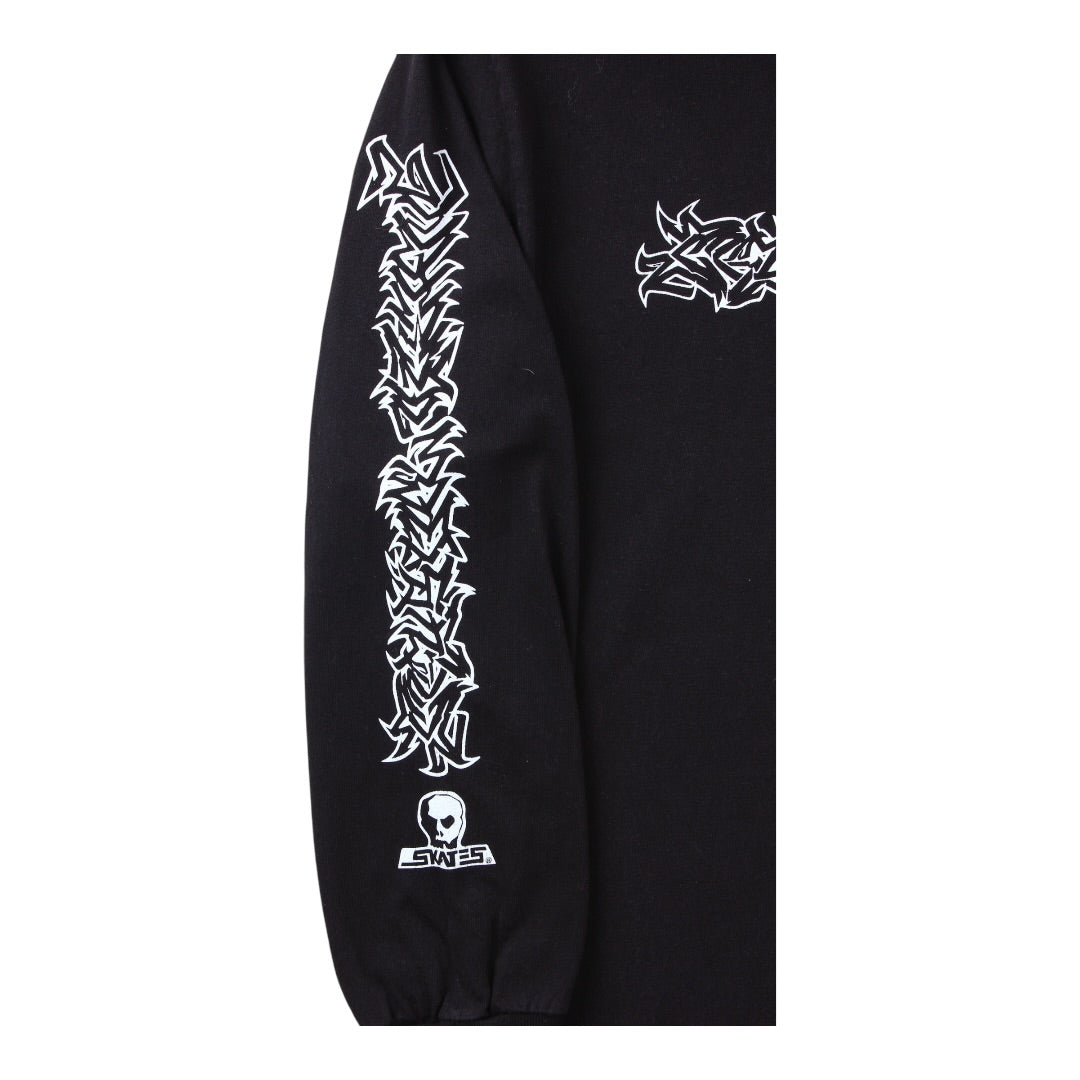 90s Skull skates by “krews” longsleeve S/M – Vintage Sponsor
