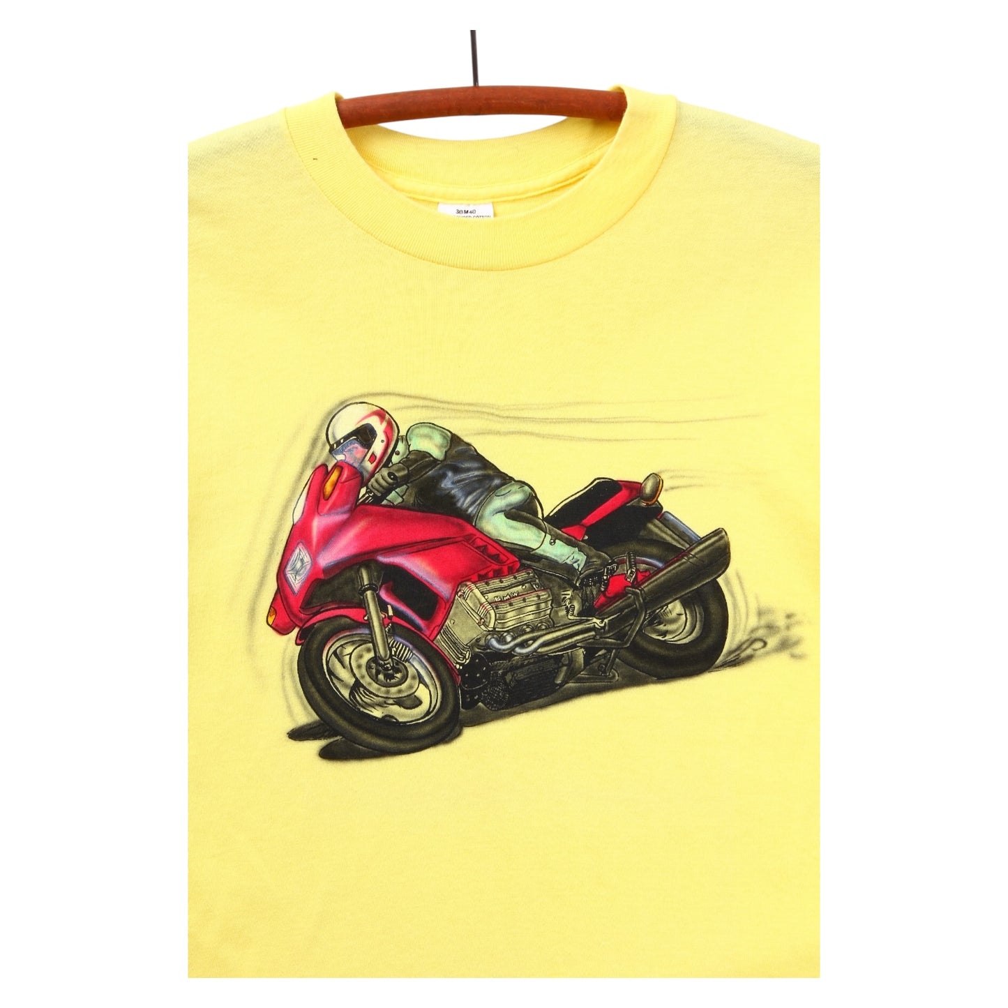 80s Airbrushed motorcycle tee XS
