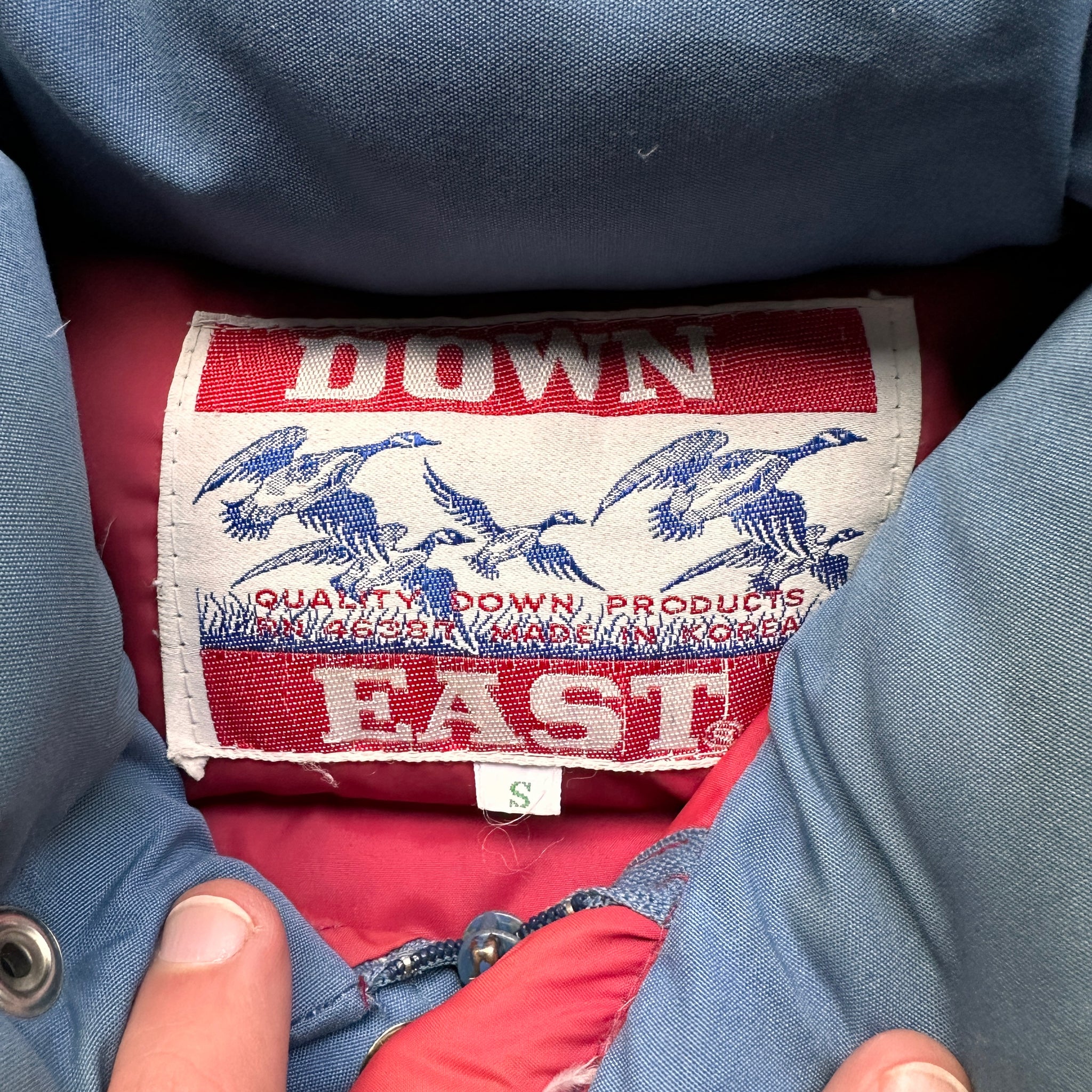 80s Down east down jacket Small