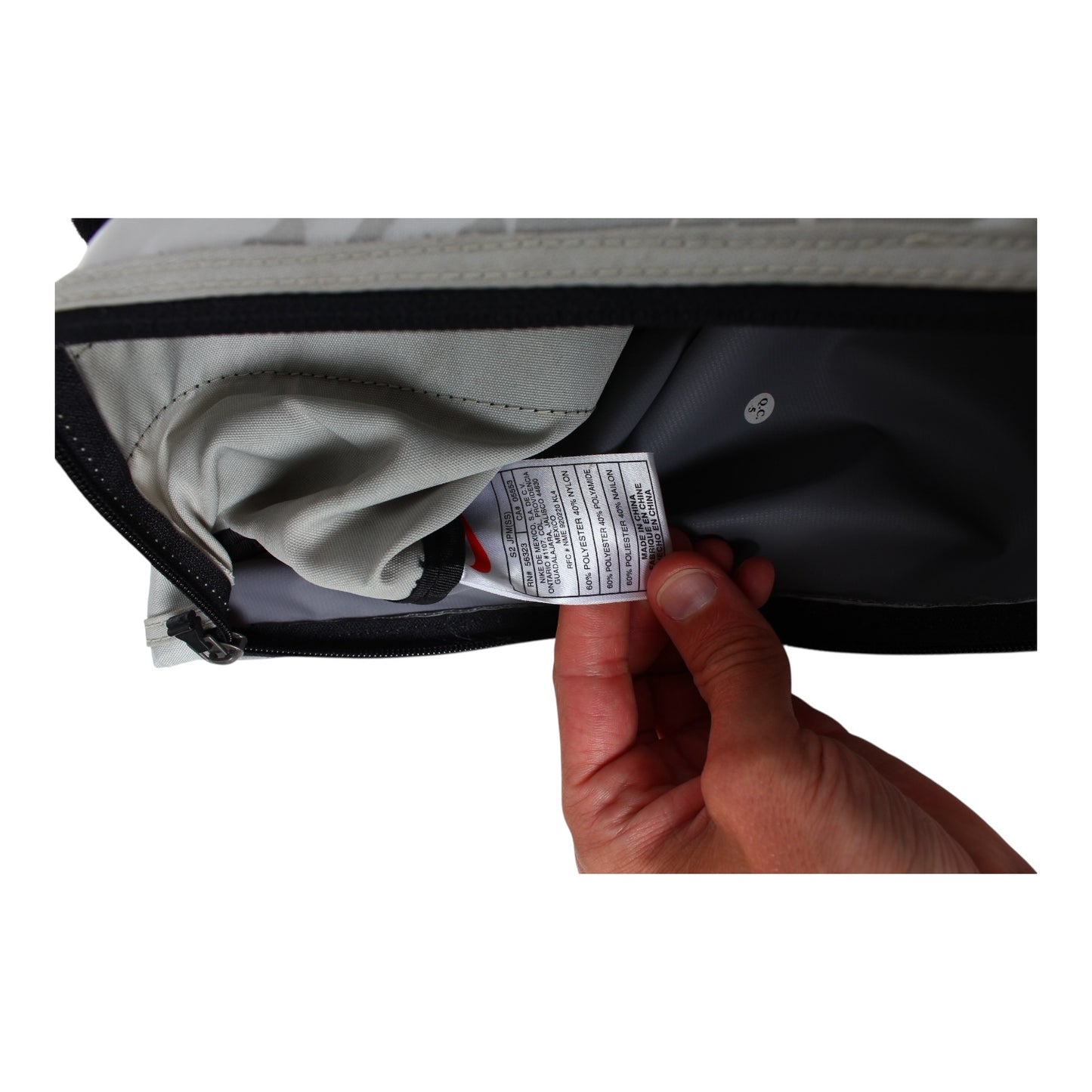 2000s Nike tech messenger bag