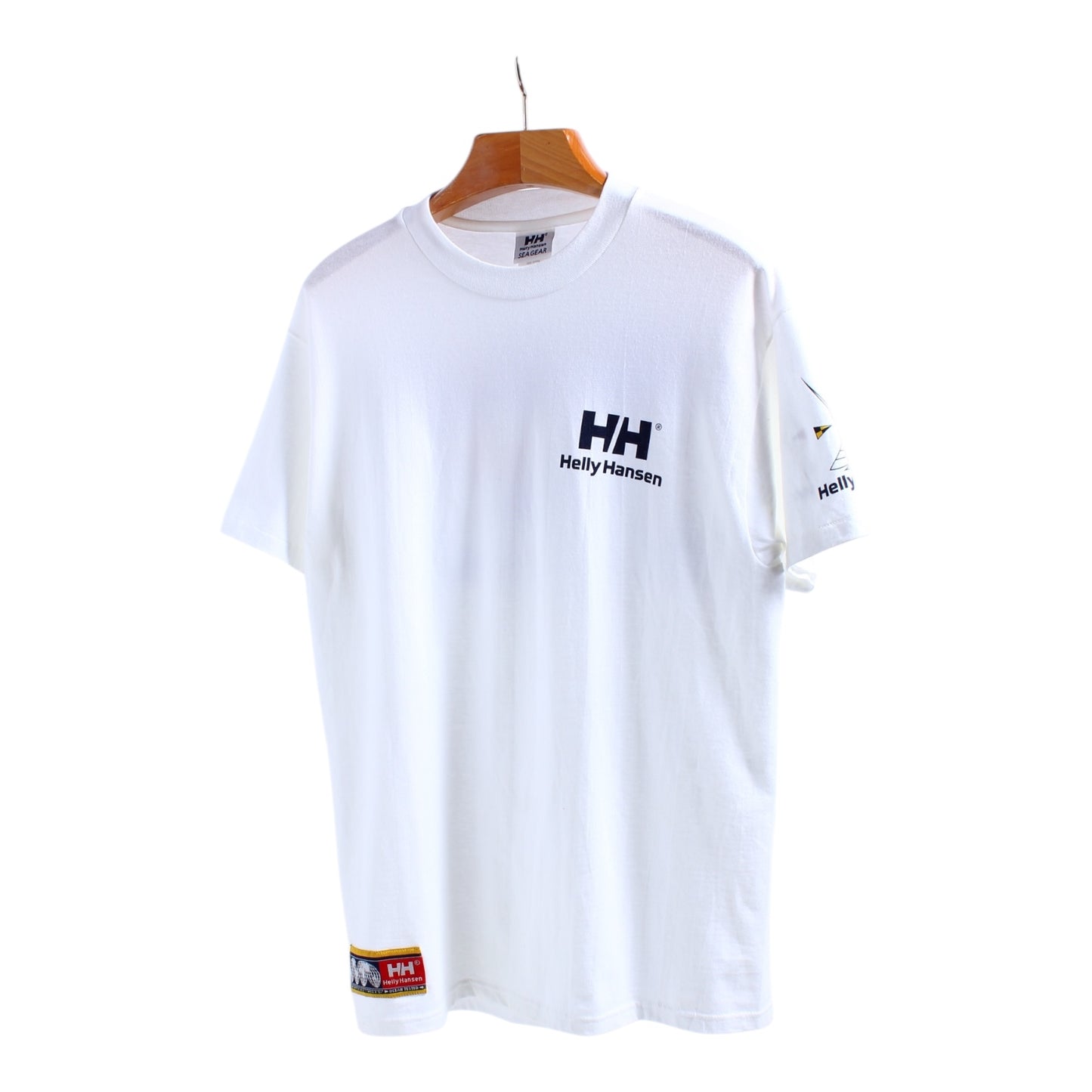 90s Helly hansen earth isn’t flat sailing tee large