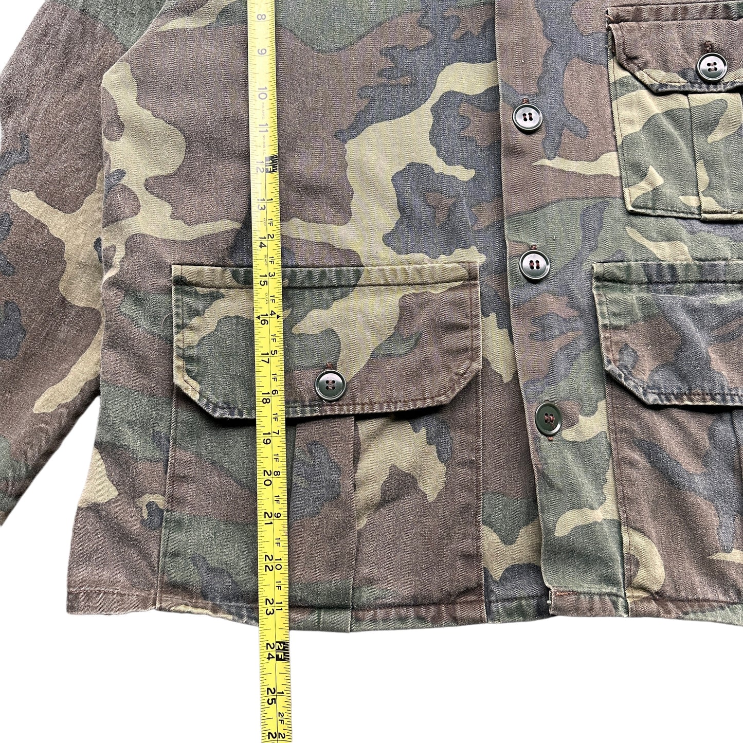 Camo wading jacket medium