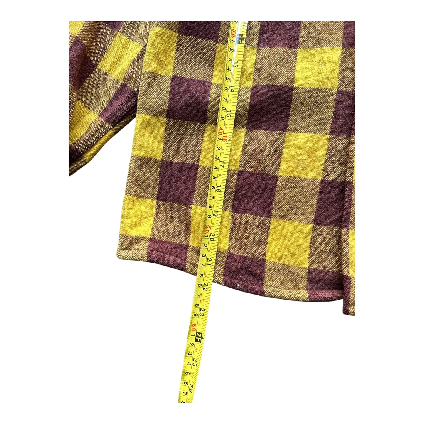 60s Brent ski wool camp shirt Small