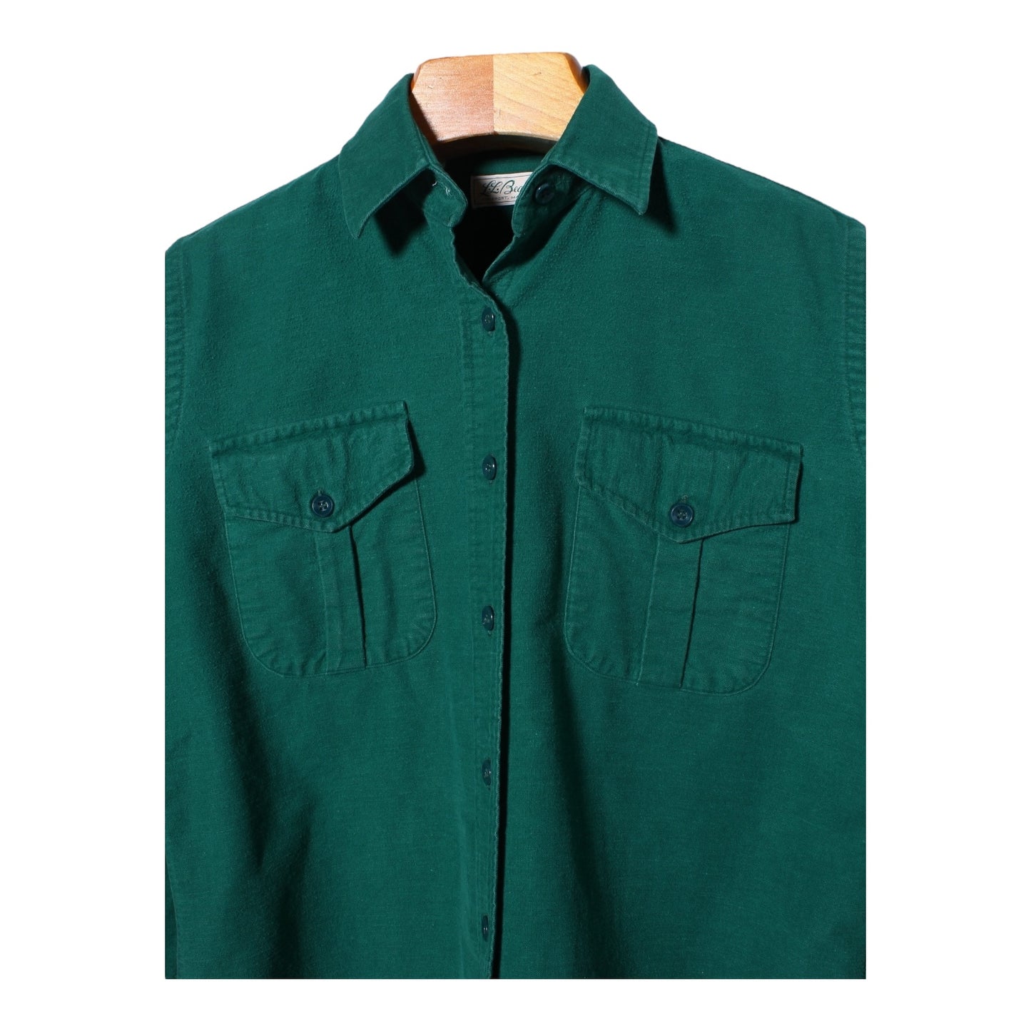 70s LL Bean chamois S/M