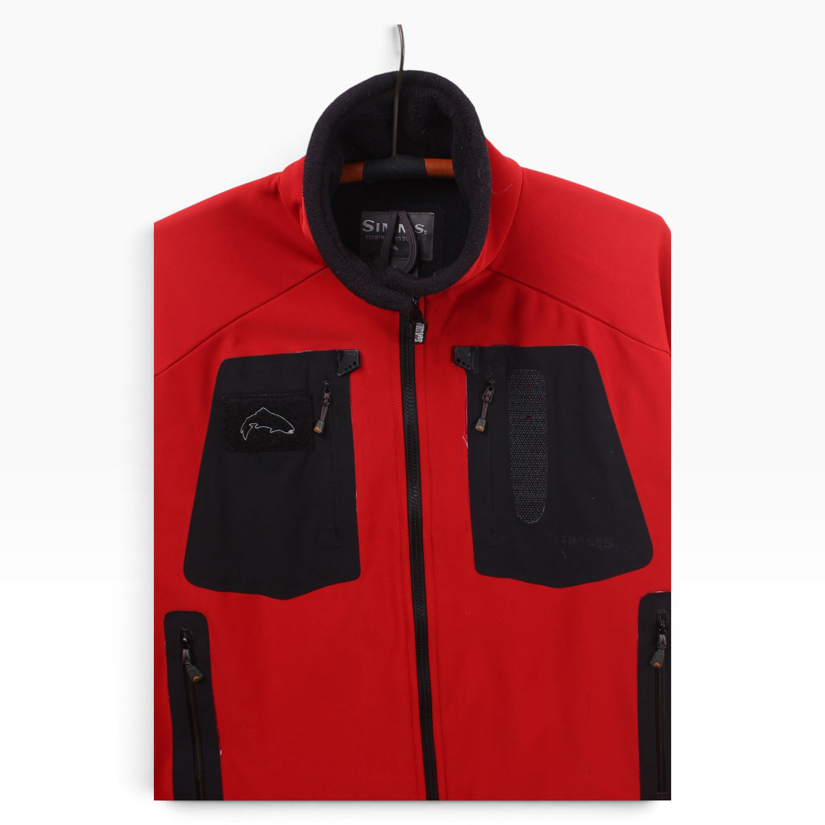 Simms fishing softshell fleece Large